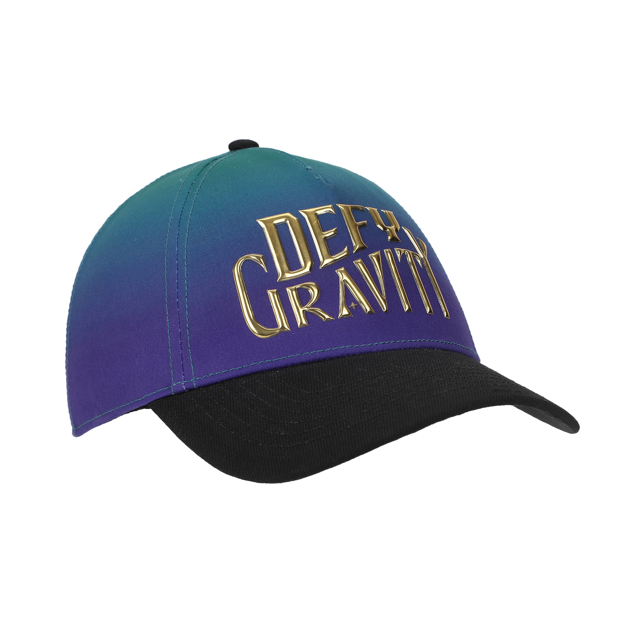 Wicked Defy Gravity Green & Blue Ombre Traditional Adjustable Hat