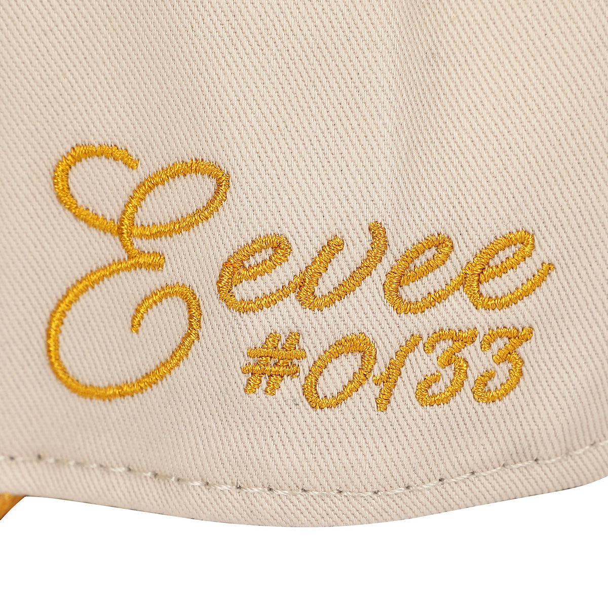 Pokemon Embroidered Eevee Adult Baseball Hat (One Size)