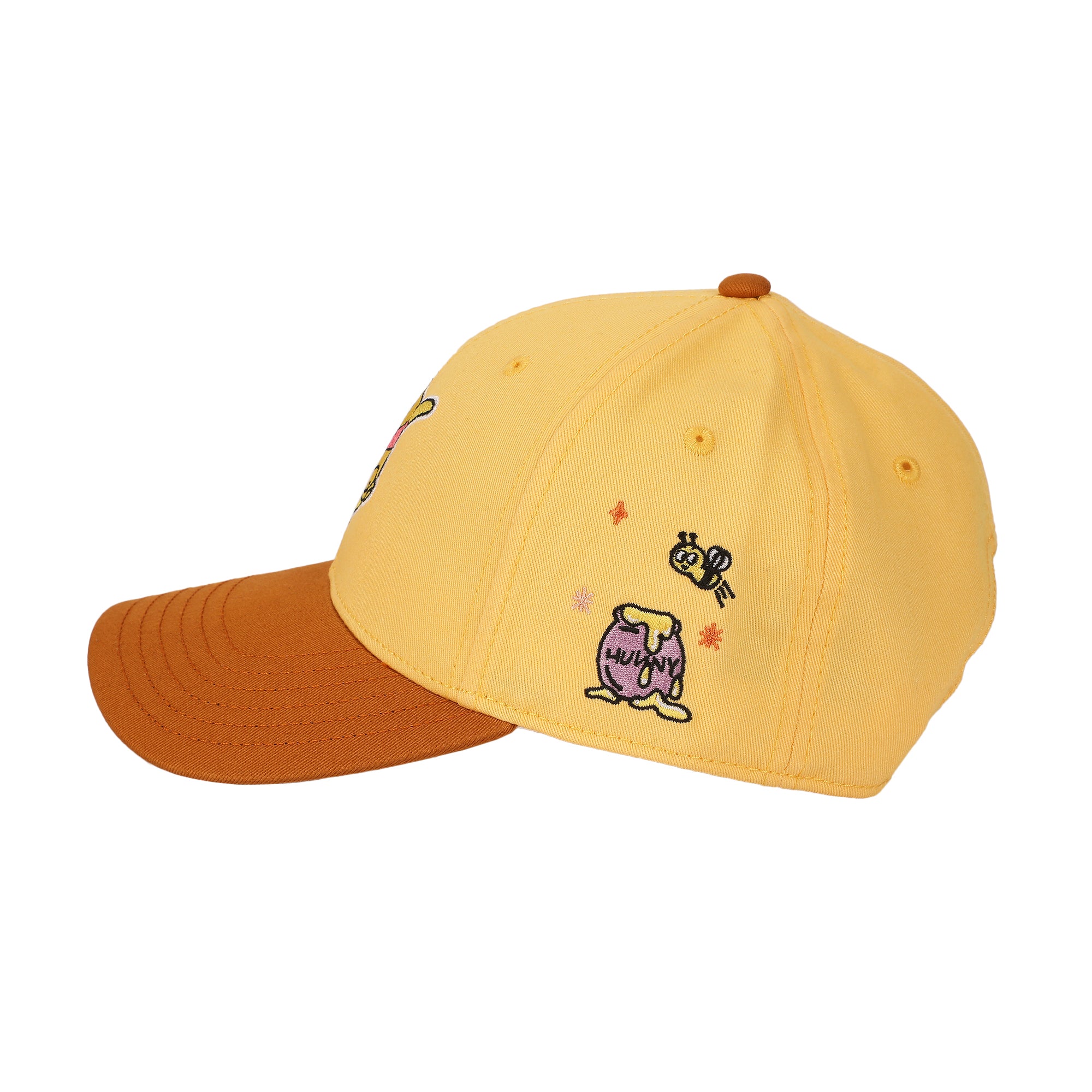 Winnie The Pooh Toothbrush Embroidery Cotton Twill B2 Ball Cap Traditional Adjustable