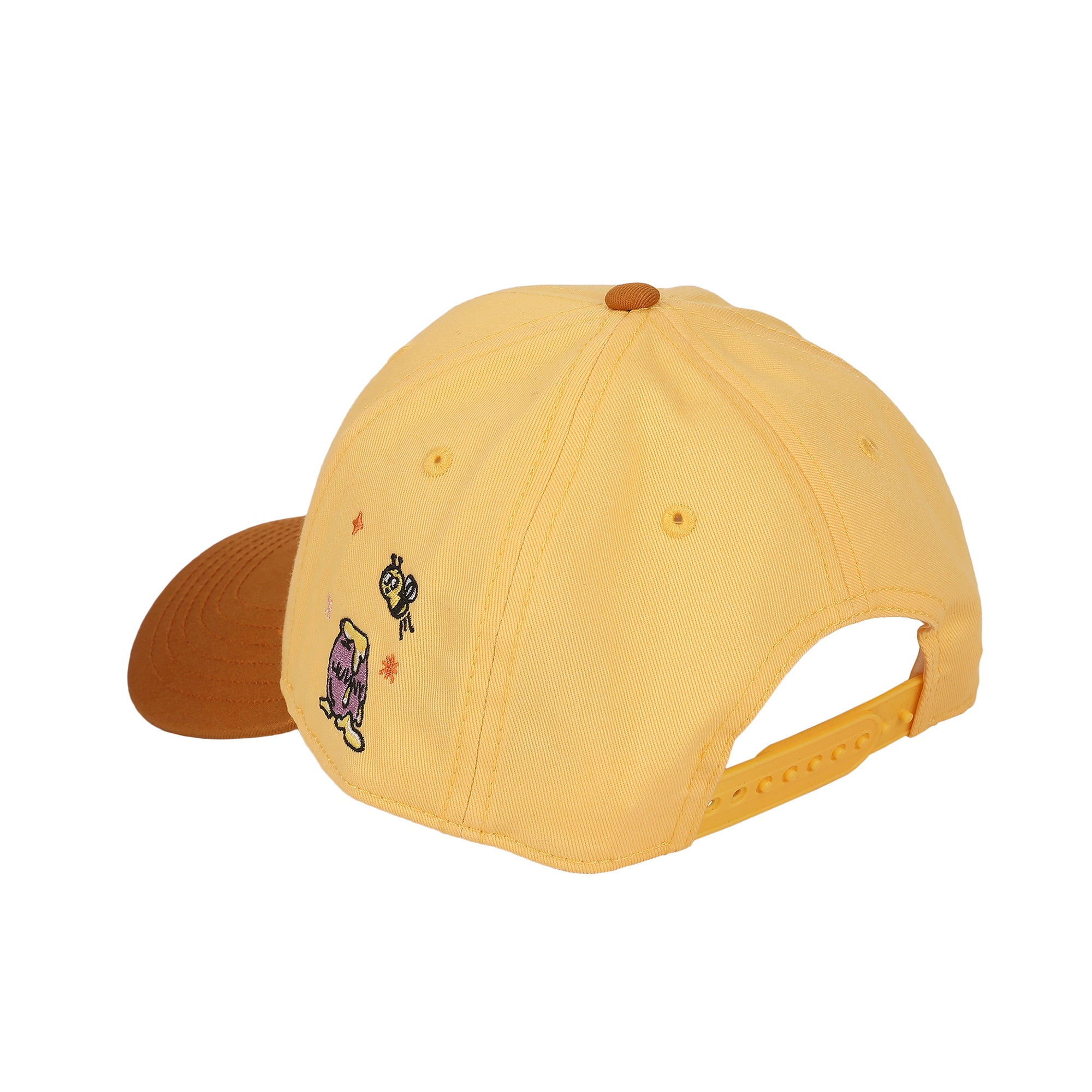 Winnie The Pooh Toothbrush Embroidery Cotton Twill B2 Ball Cap Traditional Adjustable
