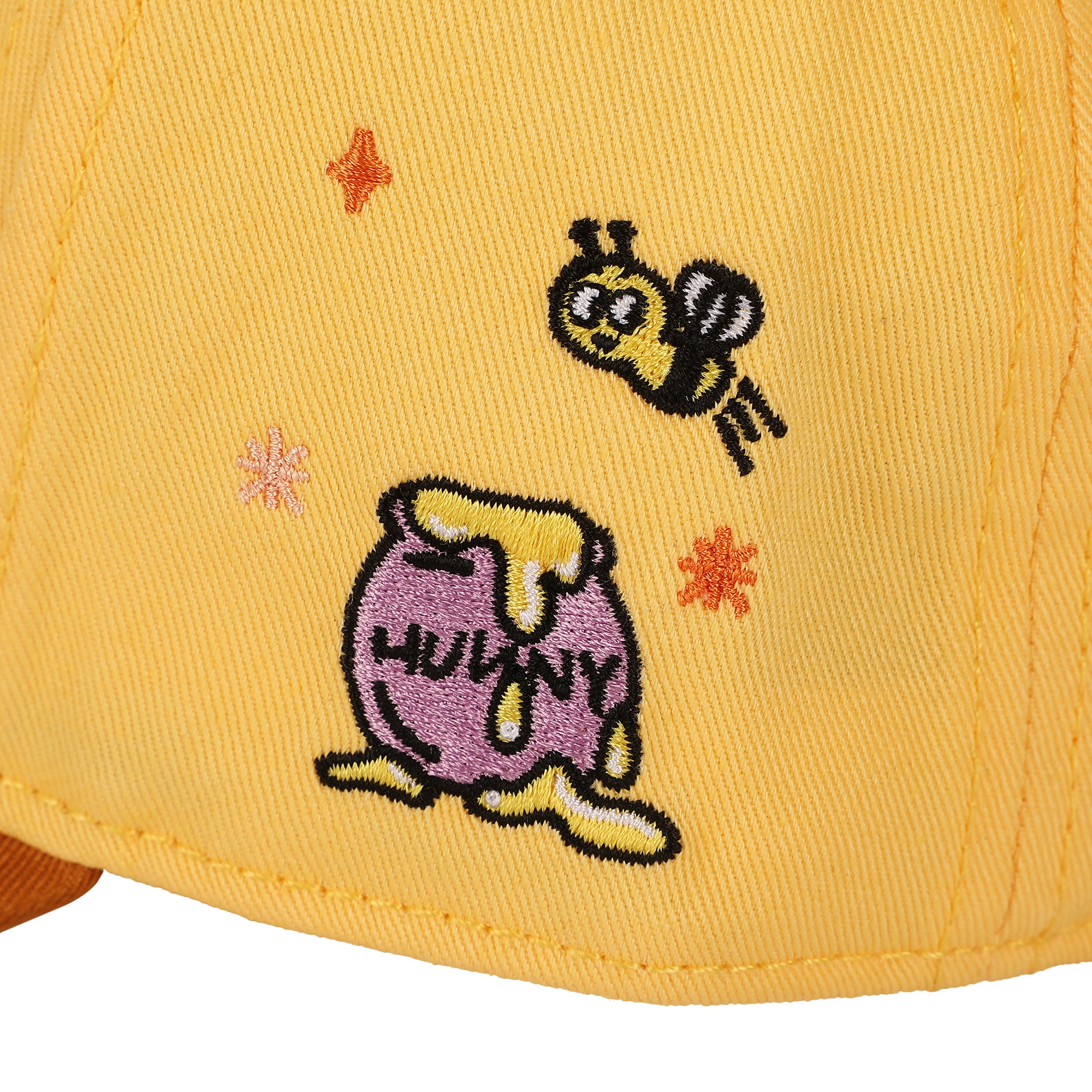 Winnie The Pooh Toothbrush Embroidery Cotton Twill B2 Ball Cap Traditional Adjustable