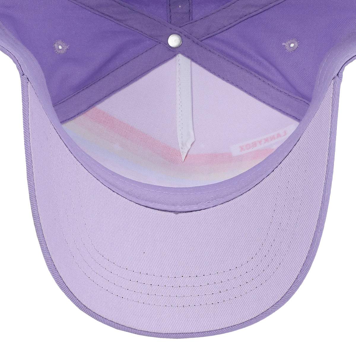 LankyBox Foxy & Boxy Rainbow Youth Purple 5 Panel Curved Brim Hat