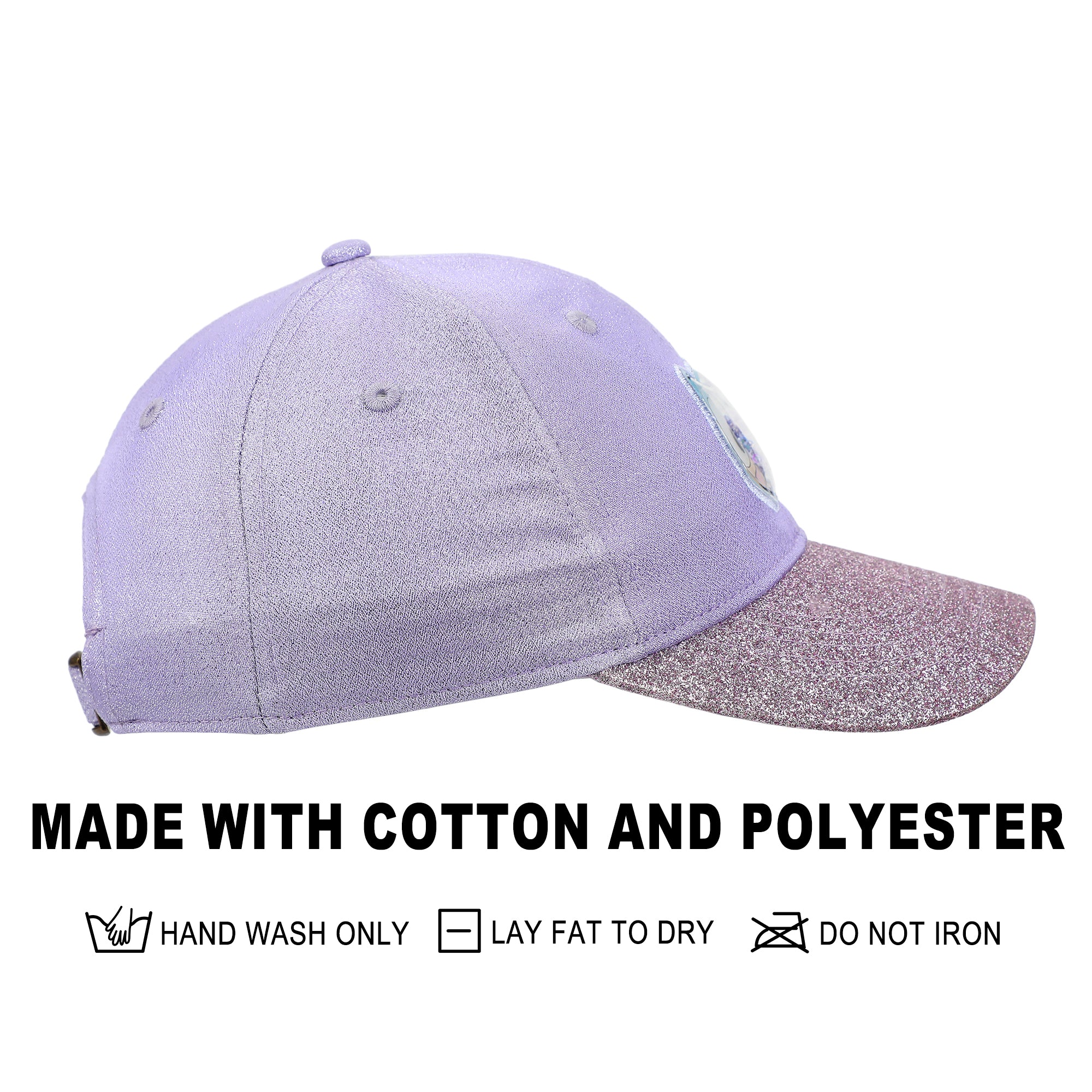 Sonic the Hedgehog Shake Glitter Patch Youth Purple Sparkle Traditional Adjustable Hat