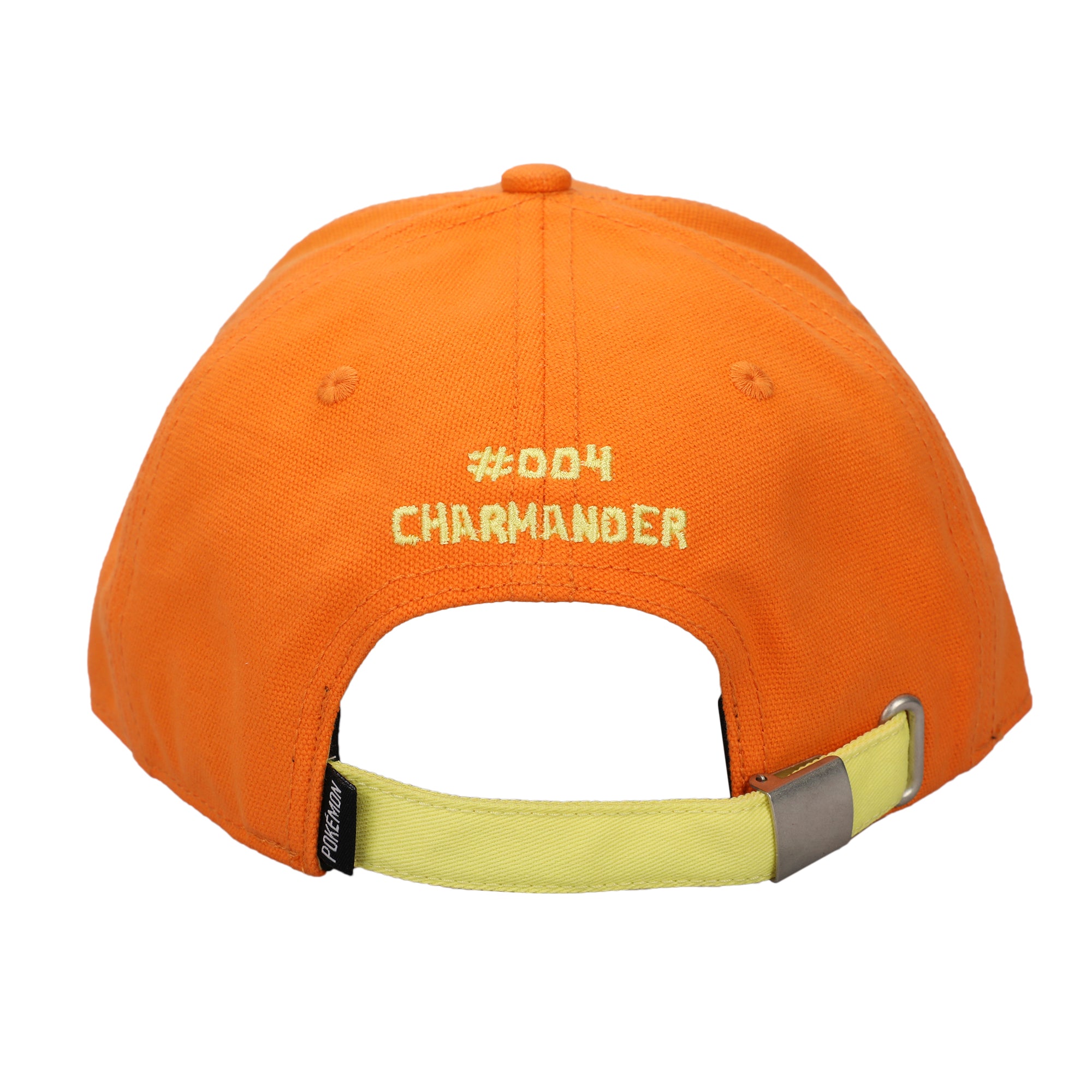 Pokemon Charmander Big Face Men's Orange Baseball Cap