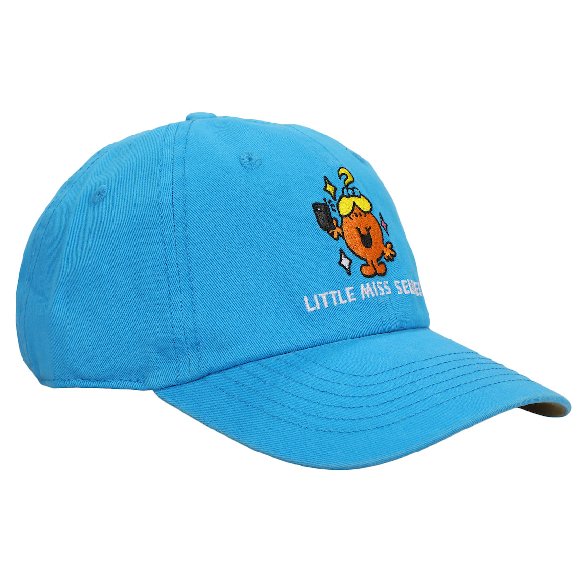 Mr. Men And Little Miss Meme Little Miss Selfie Men's Blue Dad Hat