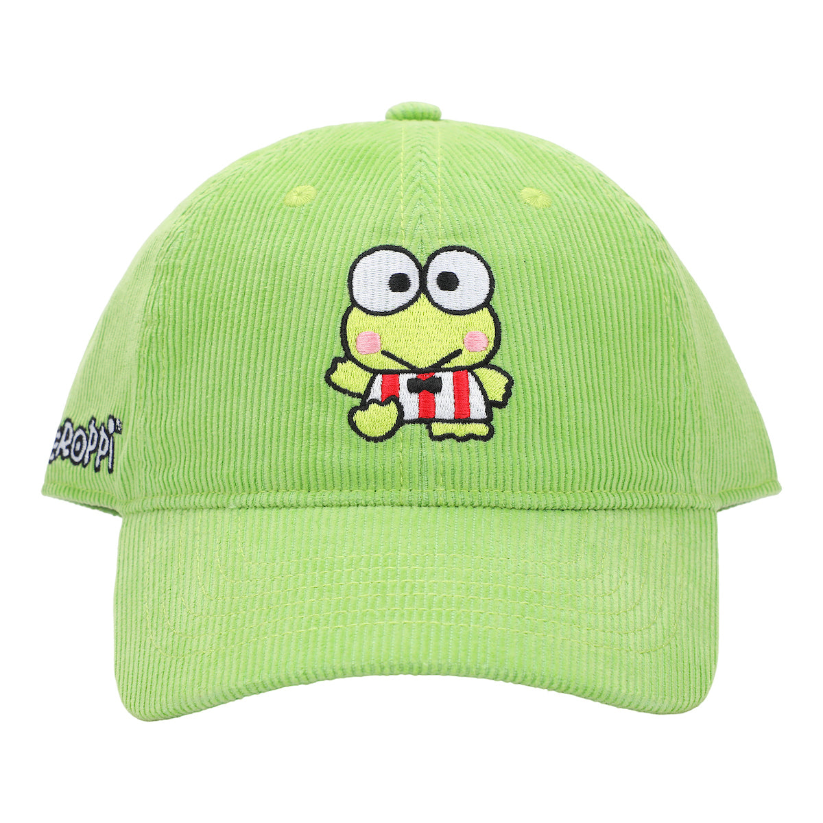 Keroppi Green Corduroy Hat