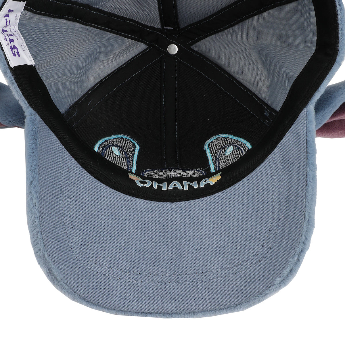 Disney Stitch Big Face Adult Unisex Blue Adjustable Hat