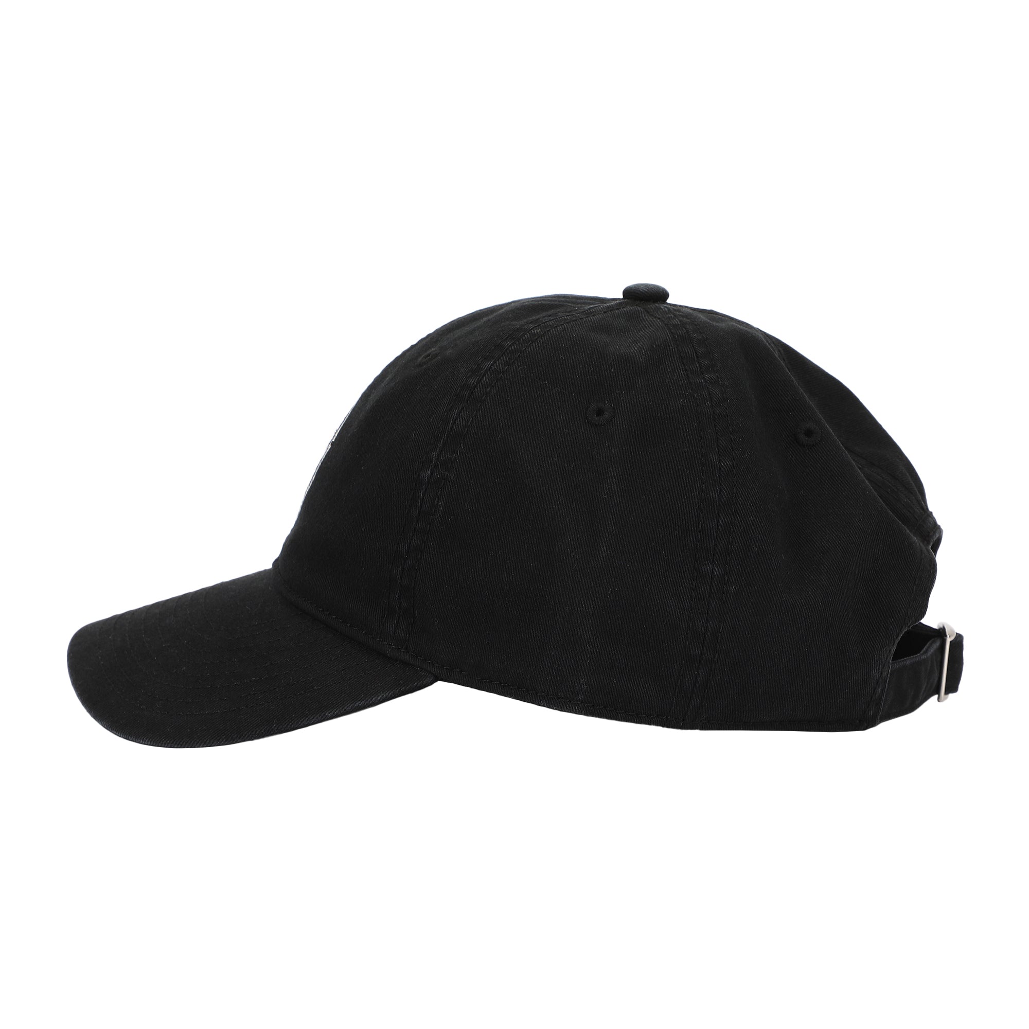 Ghostface Black Washed Cotton Twill Dad Cap