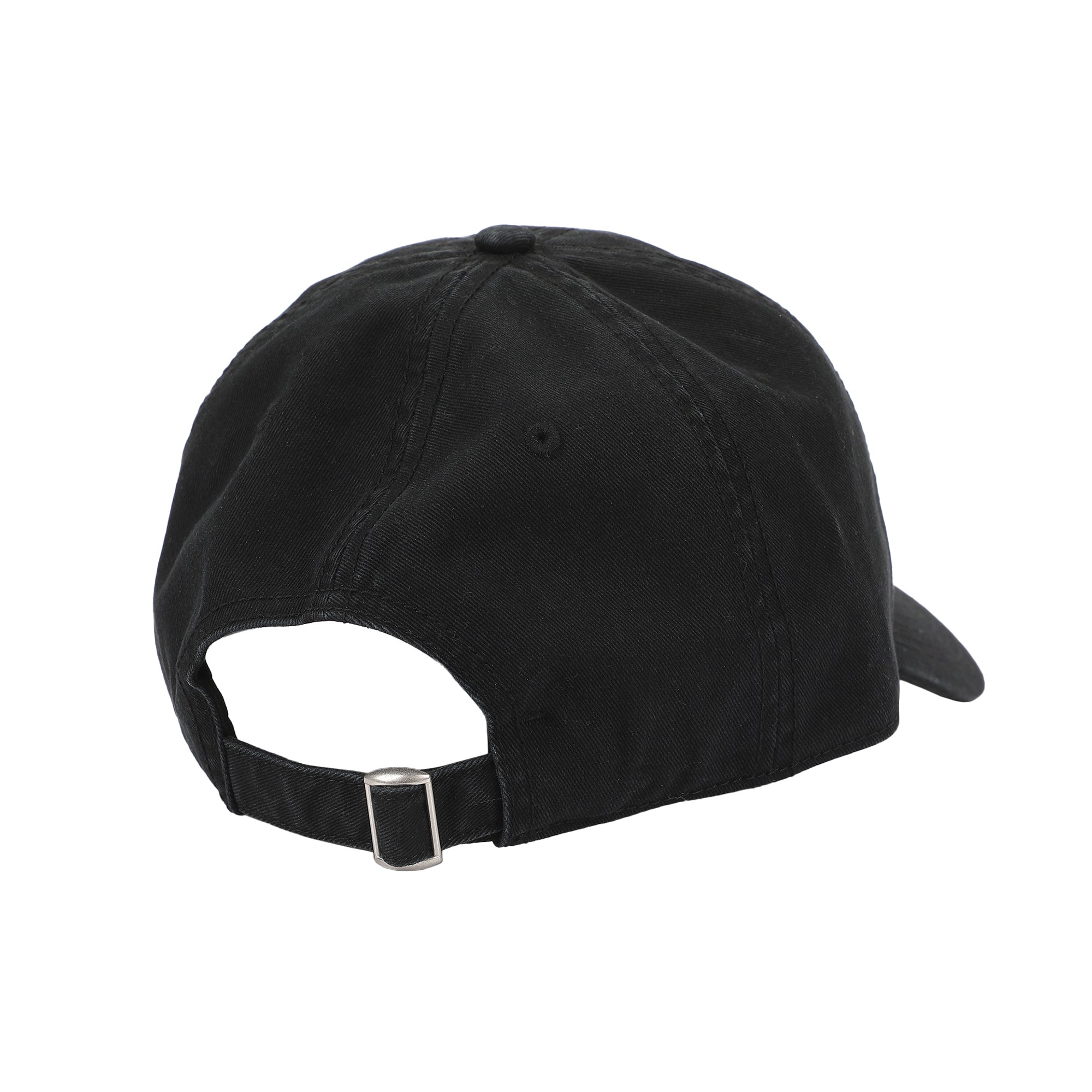 Ghostface Black Washed Cotton Twill Dad Cap