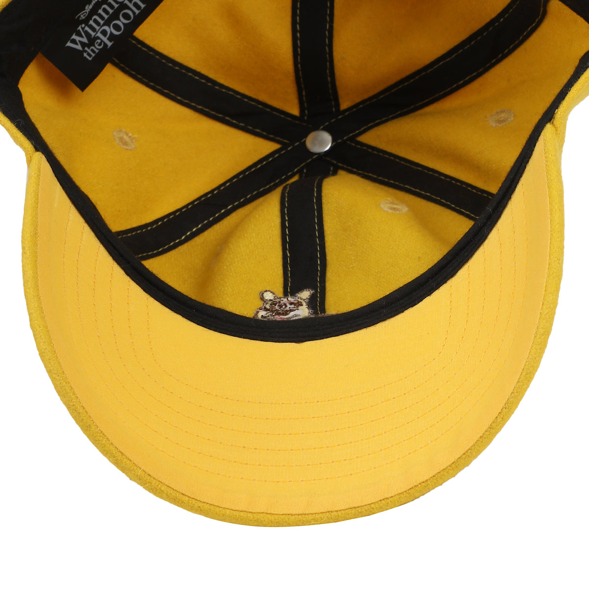 Winnie The Pooh With Honey Pot Yellow Unstructured Baseball Cap