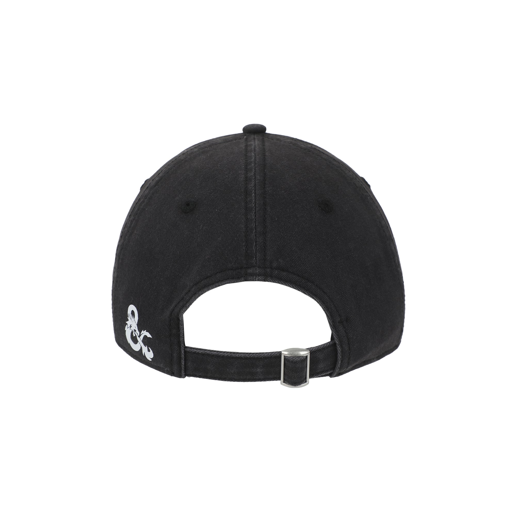 Dungeons & Dragons D20 Adult Black Unstructured Baseball Cap