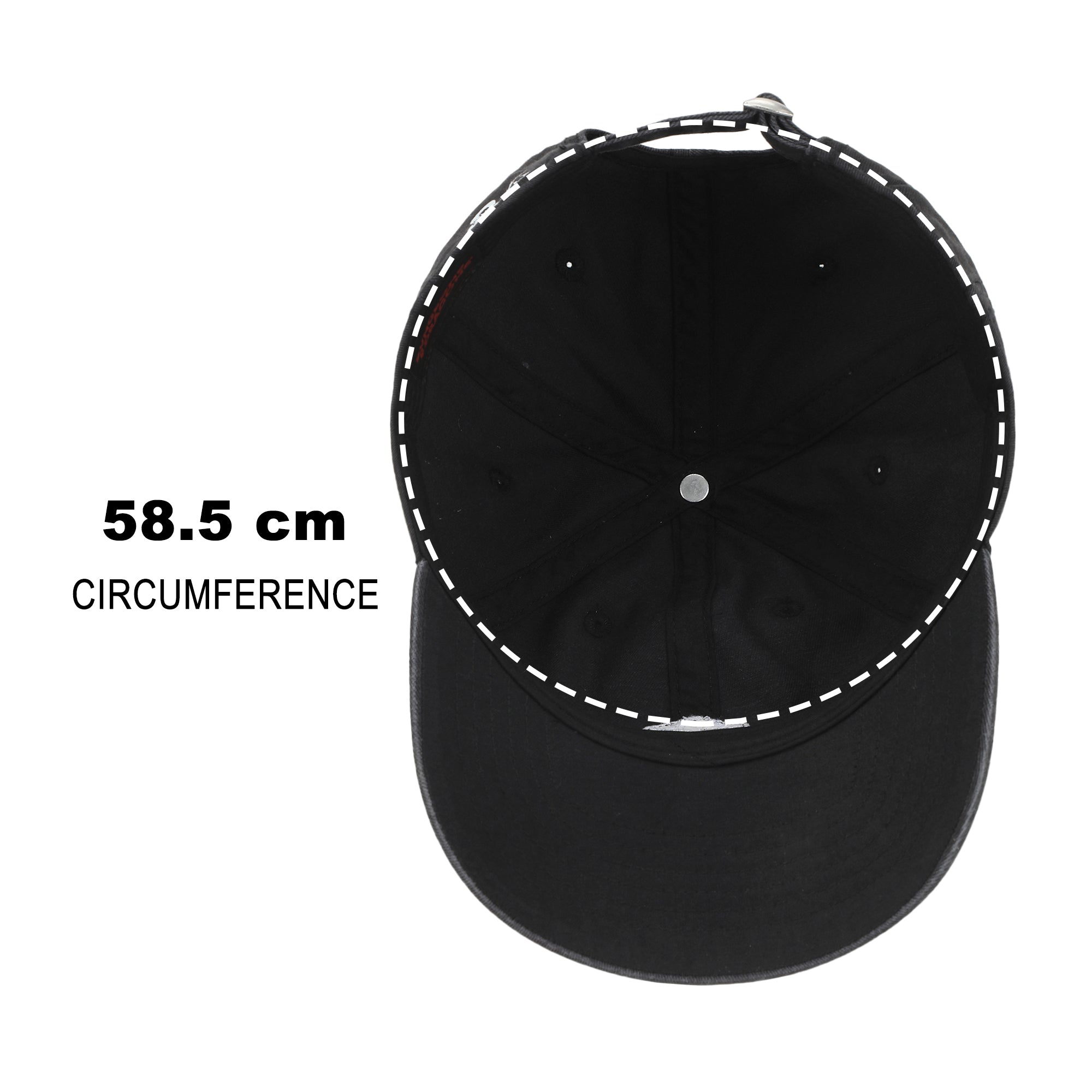 Dungeons & Dragons D20 Adult Black Unstructured Baseball Cap