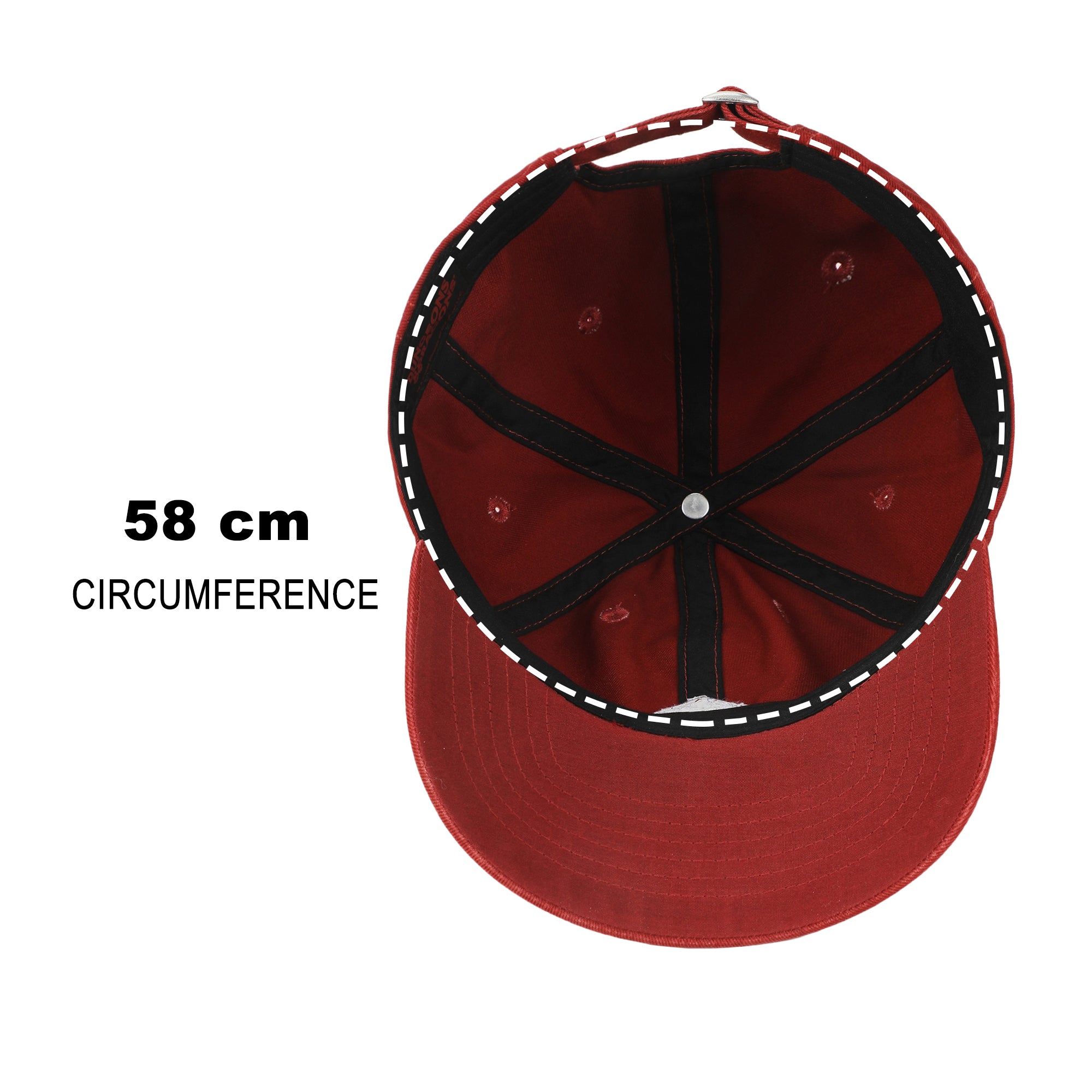 Dungeons & Dragons D20 Adult Red Unstructured Baseball Cap
