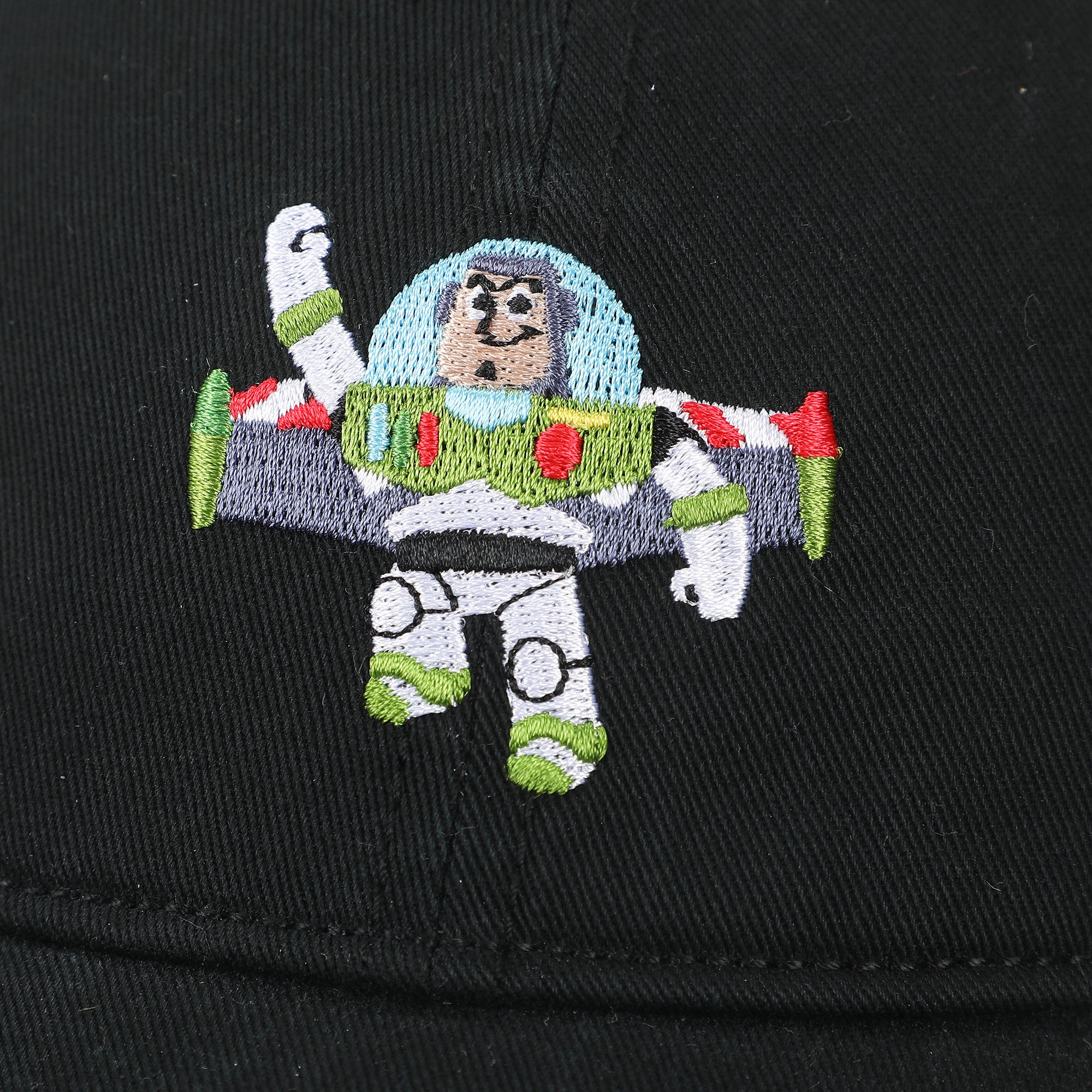 Toy Story Buzz Lightyear Men's Black Unstructured Baseball Cap
