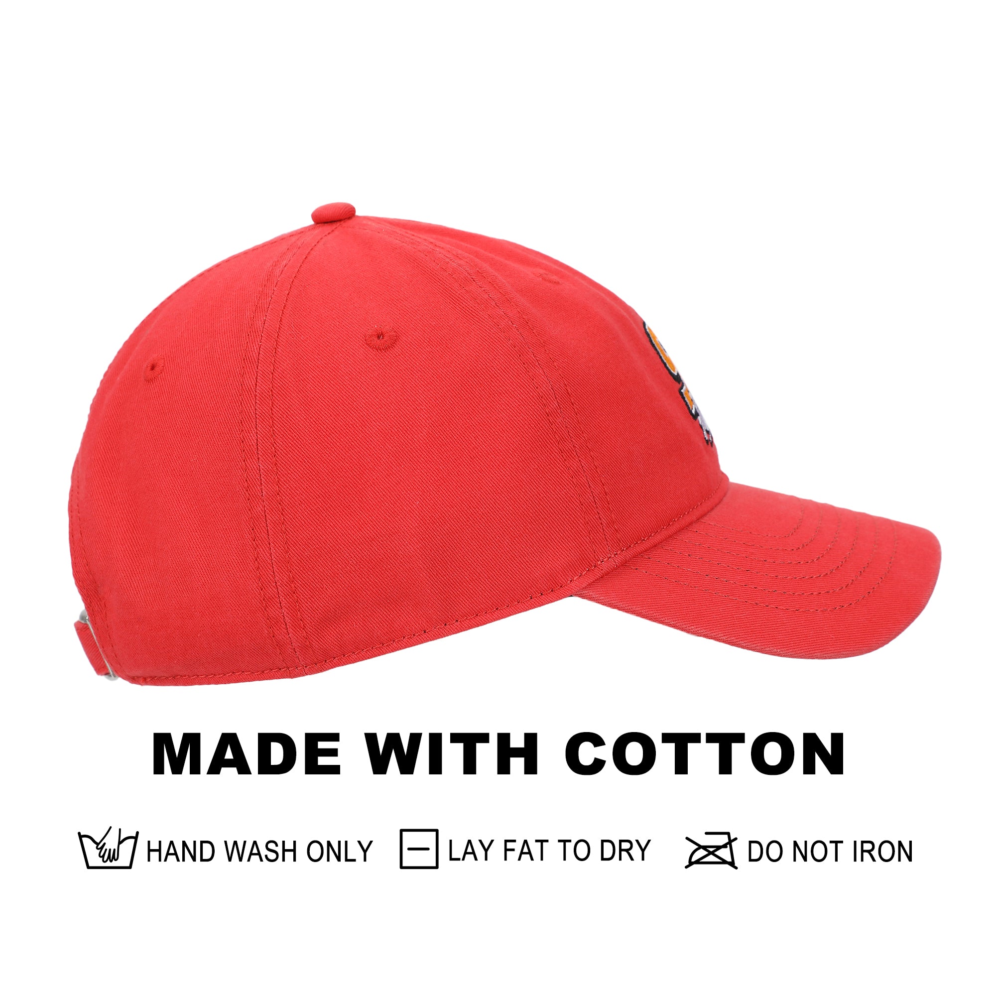 Disney Pixar Cars Lightning McQueen 95 Men's Red Unstructured Baseball Cap