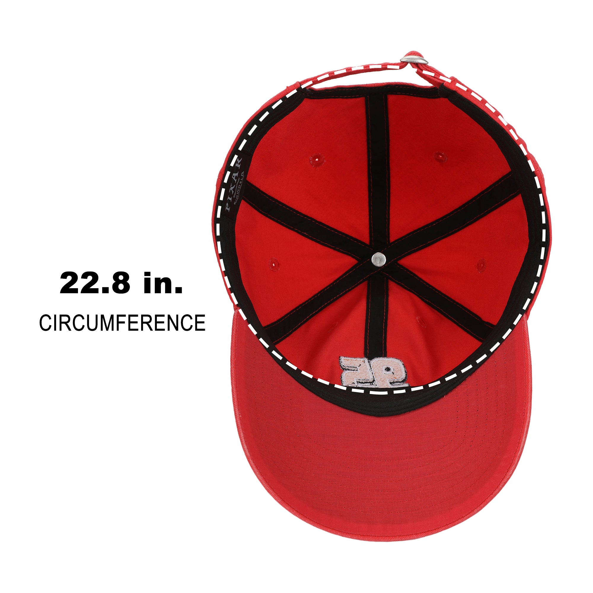 Disney Pixar Cars Lightning McQueen 95 Men's Red Unstructured Baseball Cap