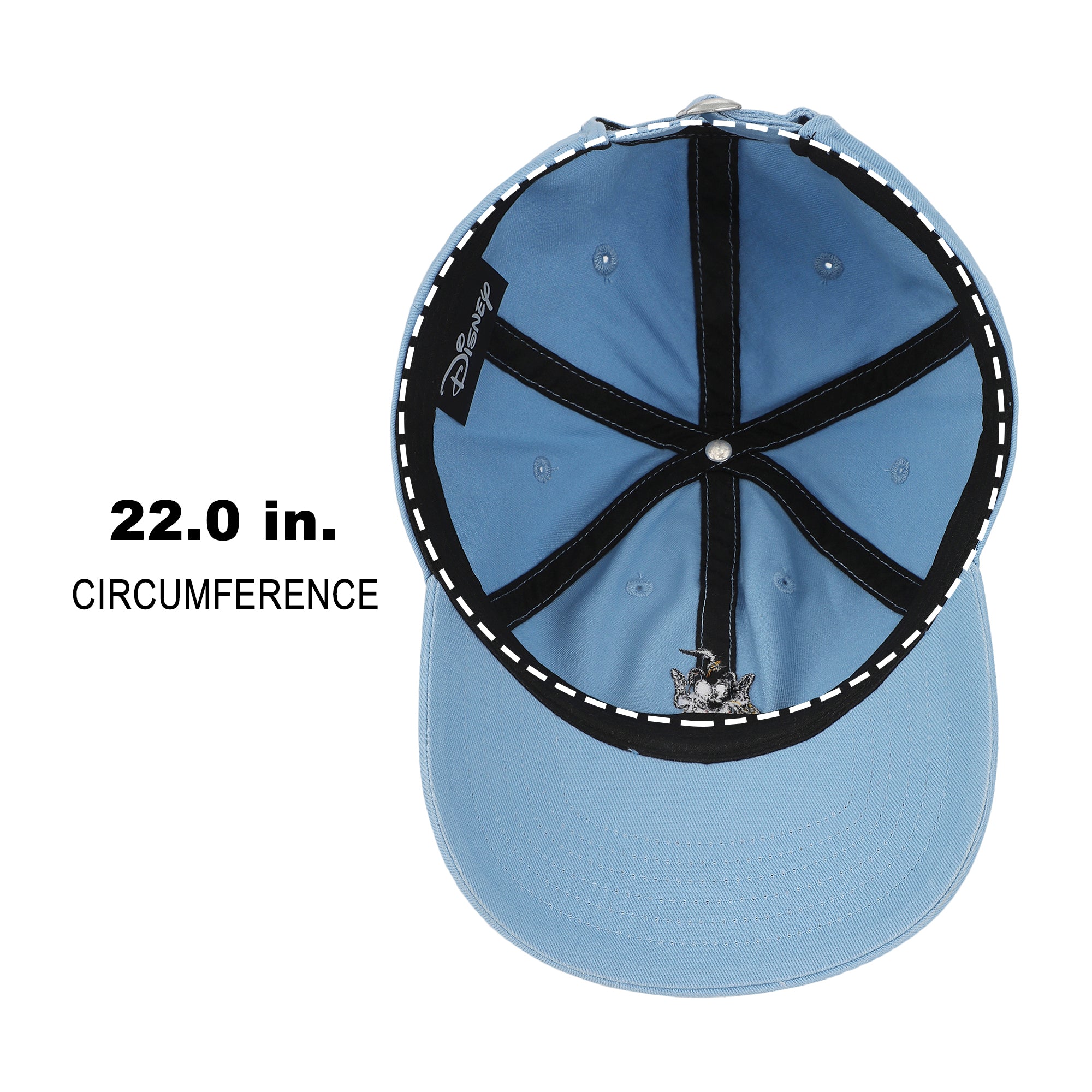 Disney Aladdin Genie Men's Blue Unstructured Baseball Cap