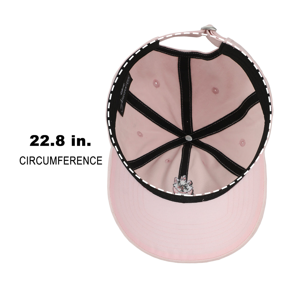 Disney Aristocats Marie Women's Pink Unstructured Baseball Cap