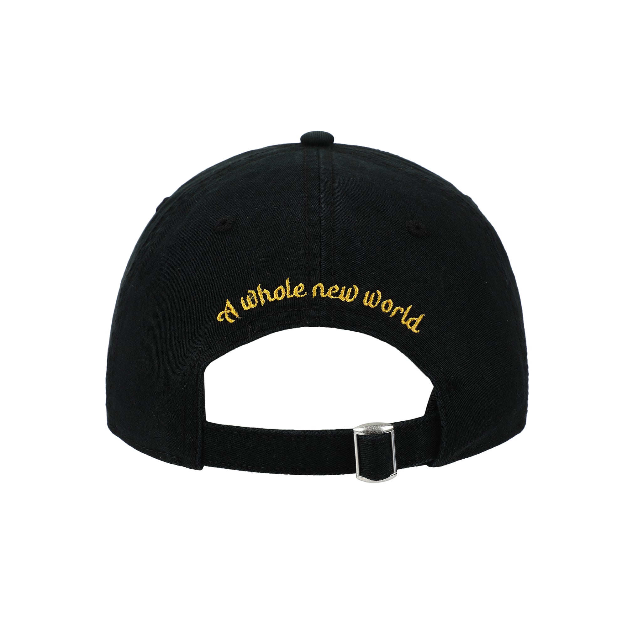 Disney Aladdin Genie Lamp Adult Black Unstructured Baseball Cap