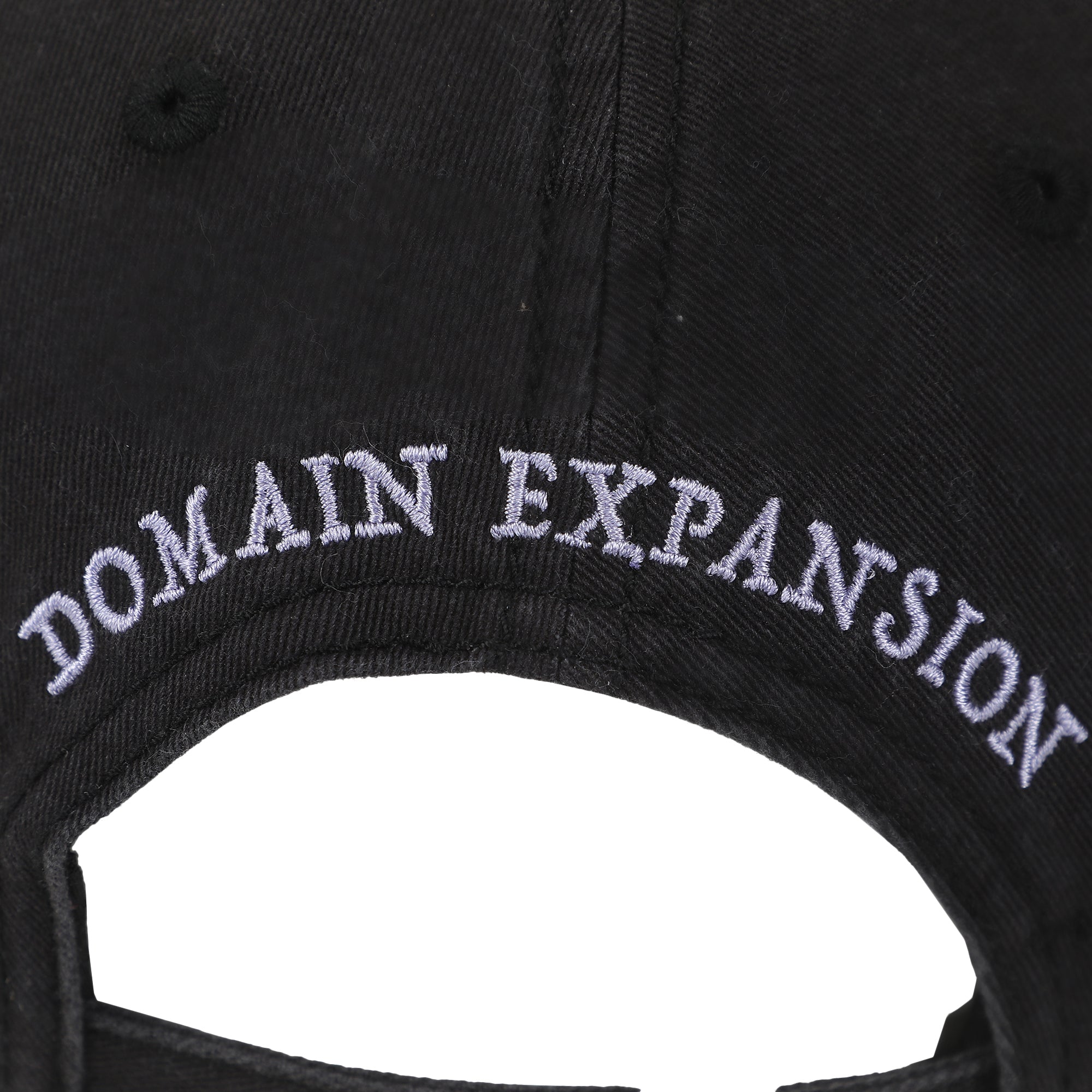 Jujutsu Kaisen Satoru Gojo Crossed Fingers Men's Black Unstructured Baseball Cap