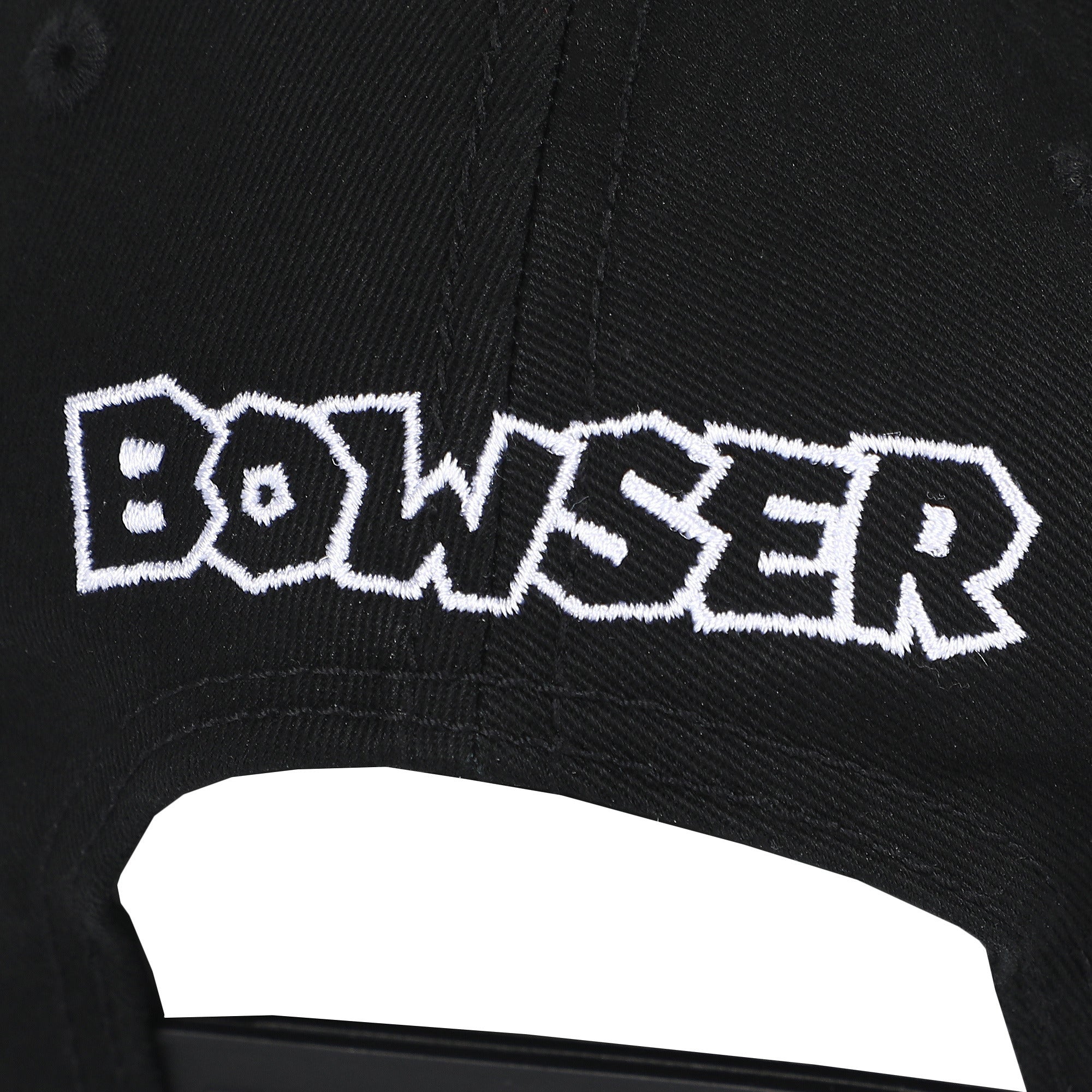 Super Mario Bros Bowser Black Structured Baseball Cap