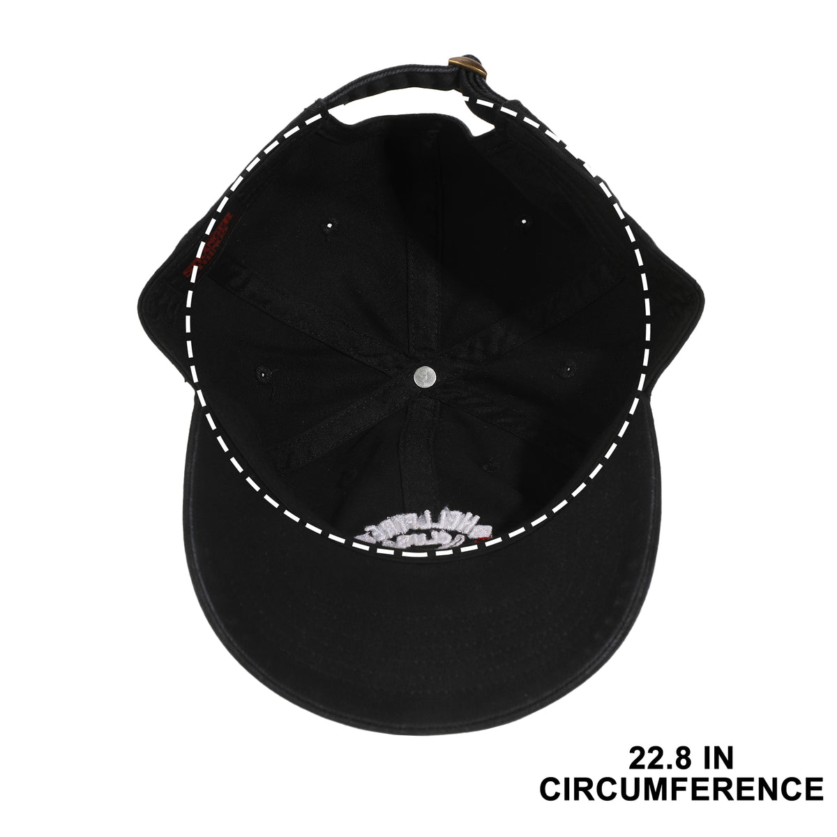 Stranger Things Hellfire Club Black Unstructured Baseball Cap