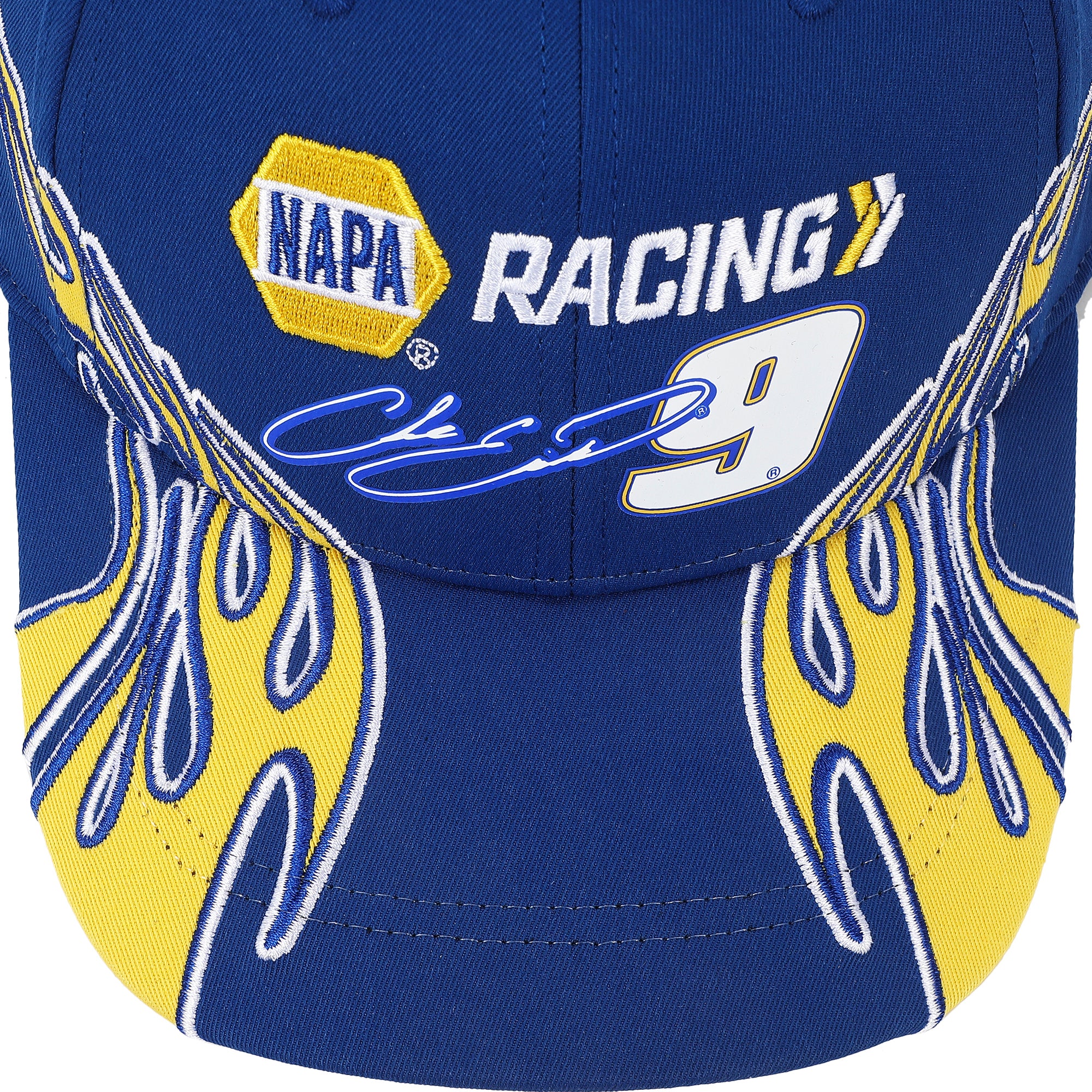 Hendrick Chase Elliott 9 Blue & Yellow Structured Baseball Cap