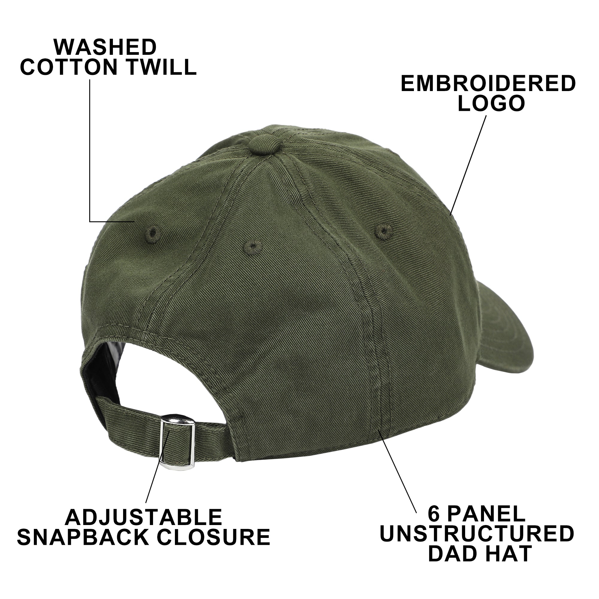 Star Wars Boba Fett's Mandalorian Logo Washed Cotton Twill Dad Cap
