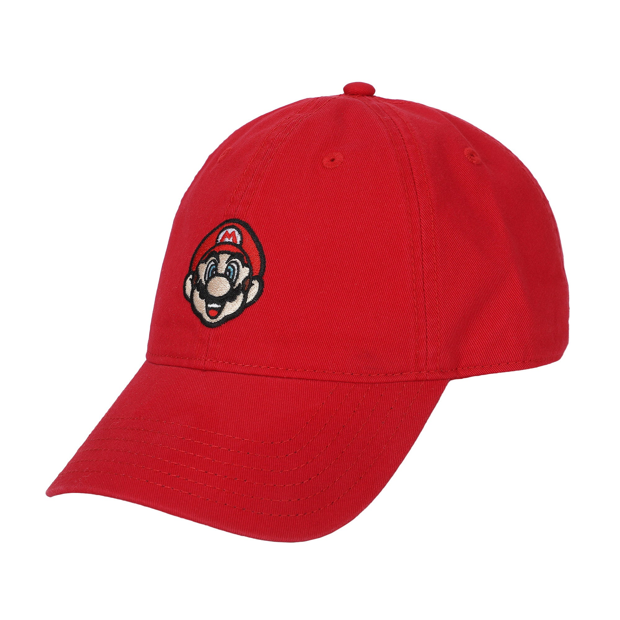 Super Mario Bros Mario Embroidered Dad Hat for Men