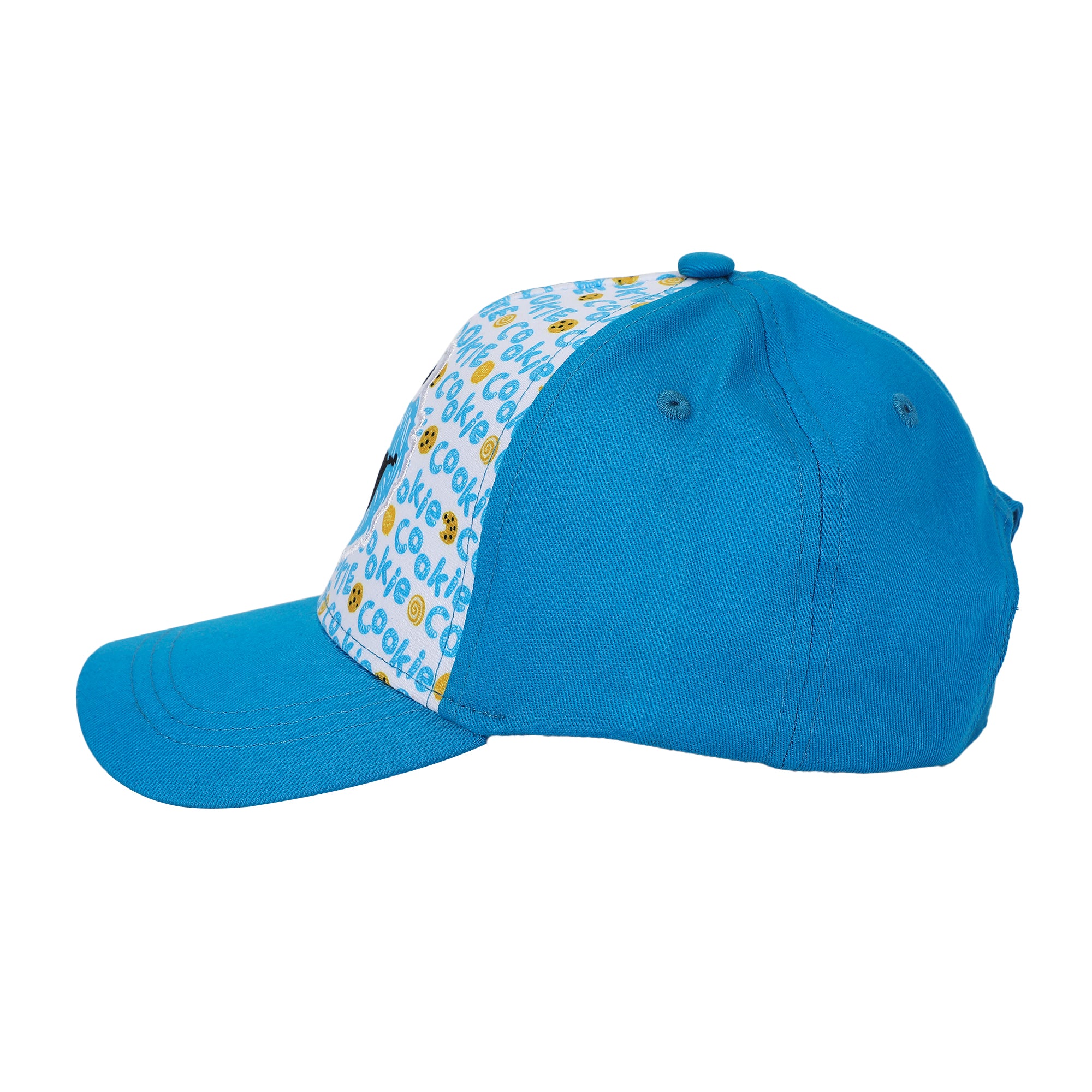 Sesame Street Plush Cookie Monster Toddler's Blue Traditional Adjustable Baseball Cap