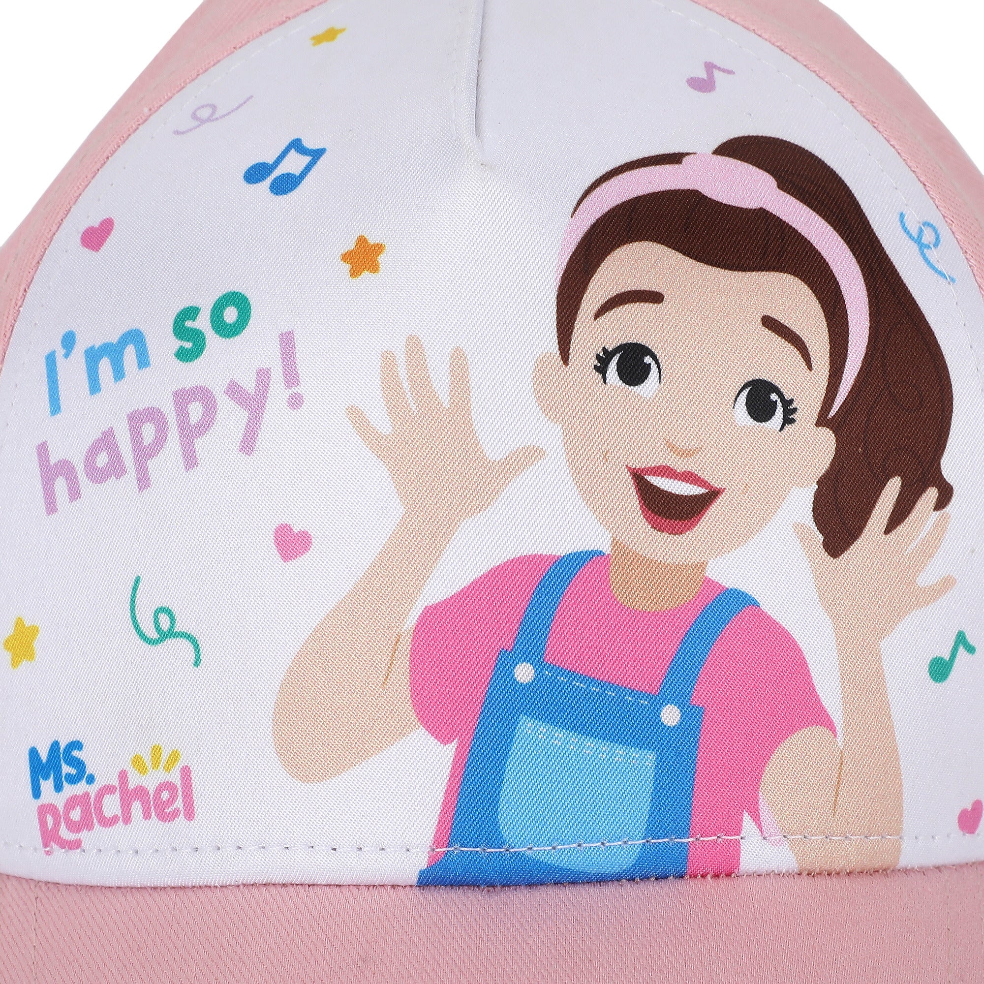 Ms. Rachel I’m So Happy Toddler Baseball Cap