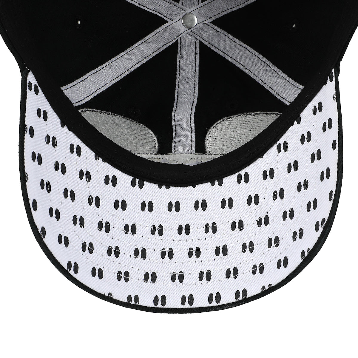 Disney Peekaboo Mickey Black Unstructured Baseball Cap