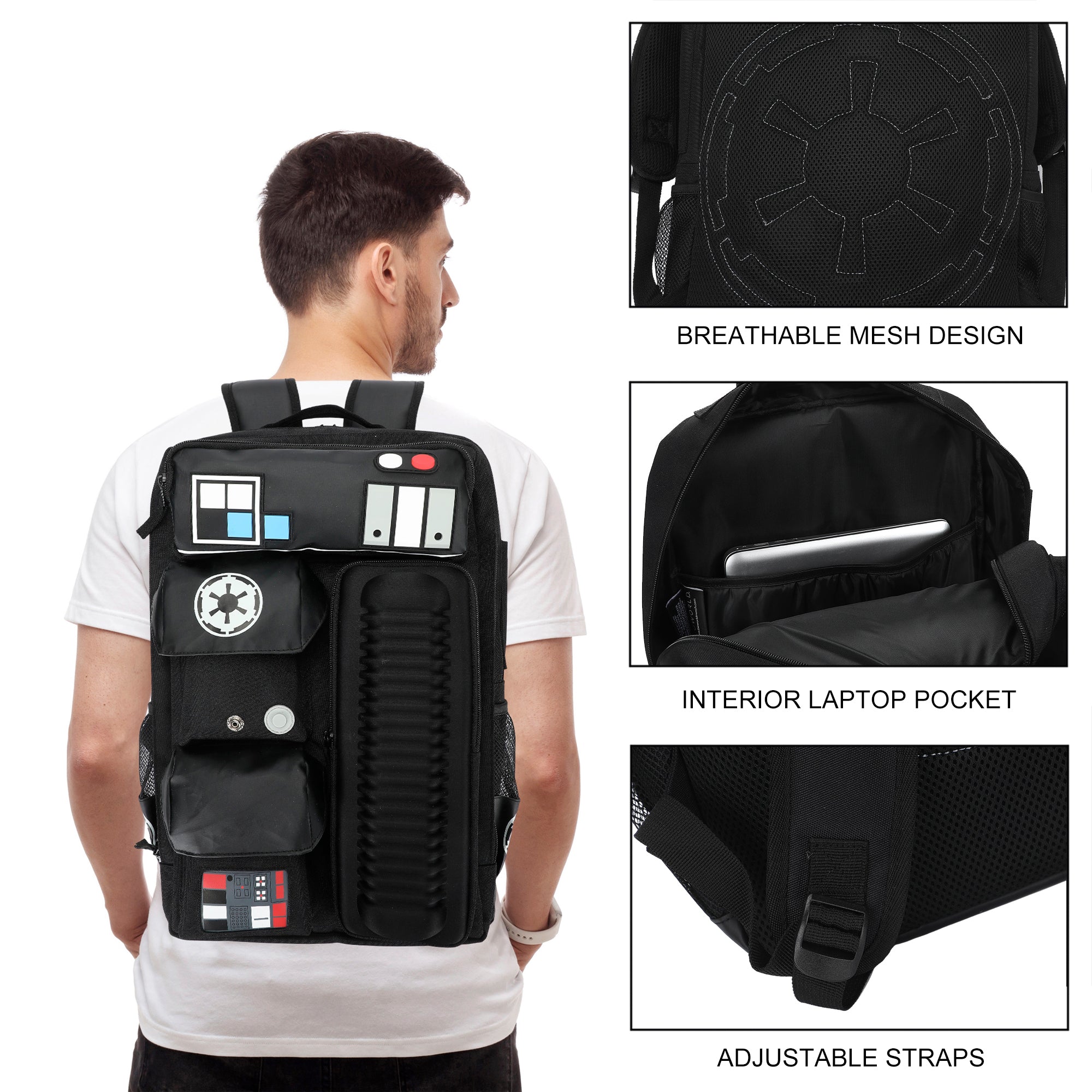 Star Wars: Episode IV - A New Hope Darth Vader 18.5” Adult Utility Backpack