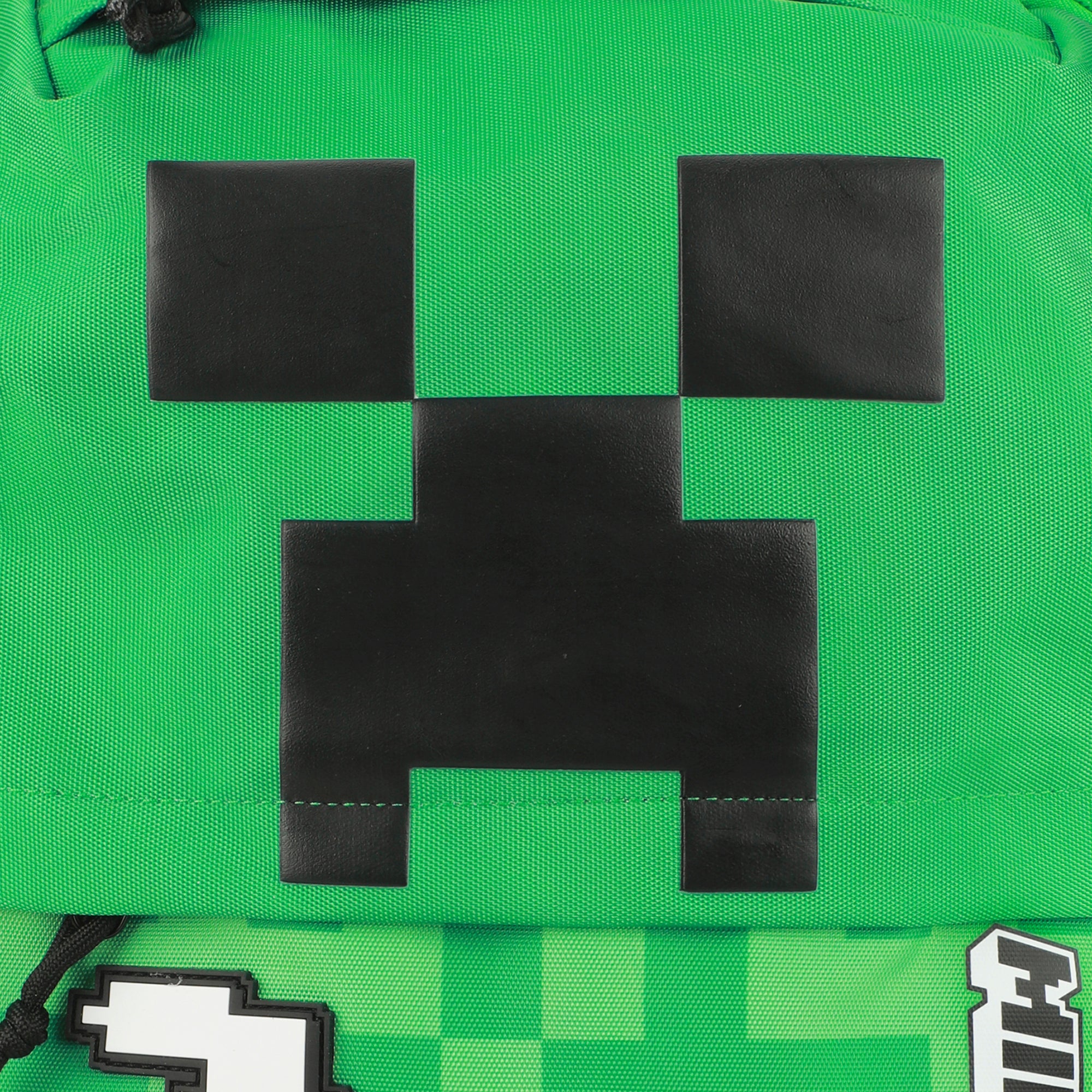 Minecraft Creeper & Pickax Green 17.5" Backpack
