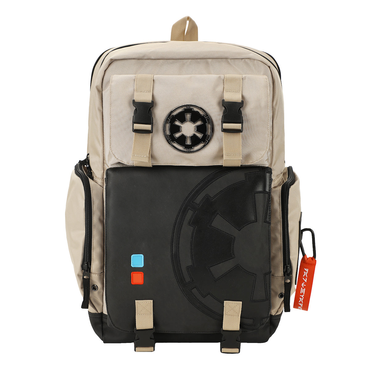 bioworld star wars mini backpack Star Wars Lightsaber-Themed White Built-Up Backpack