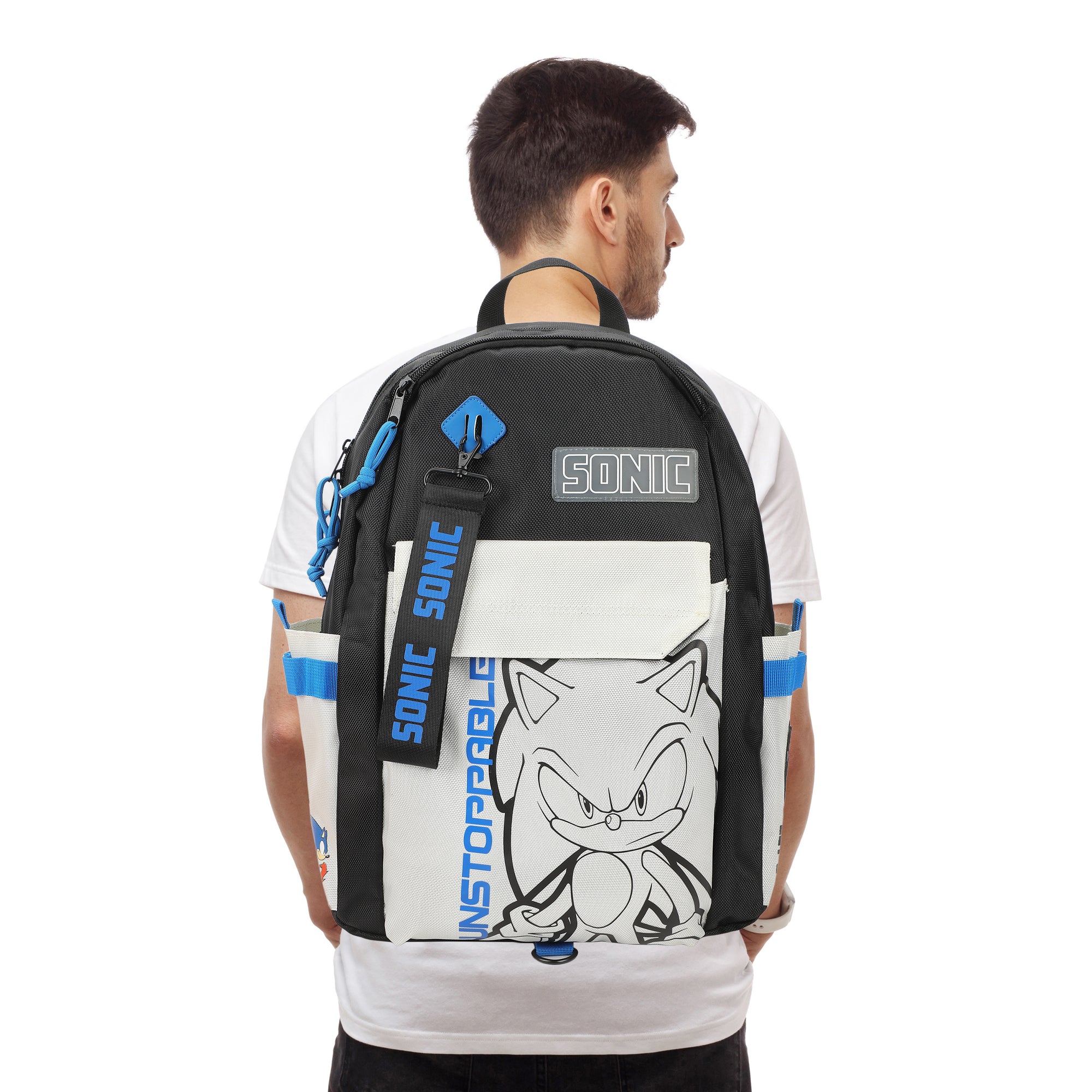 Sonic The Hedgehog Character Art 19" Backpack