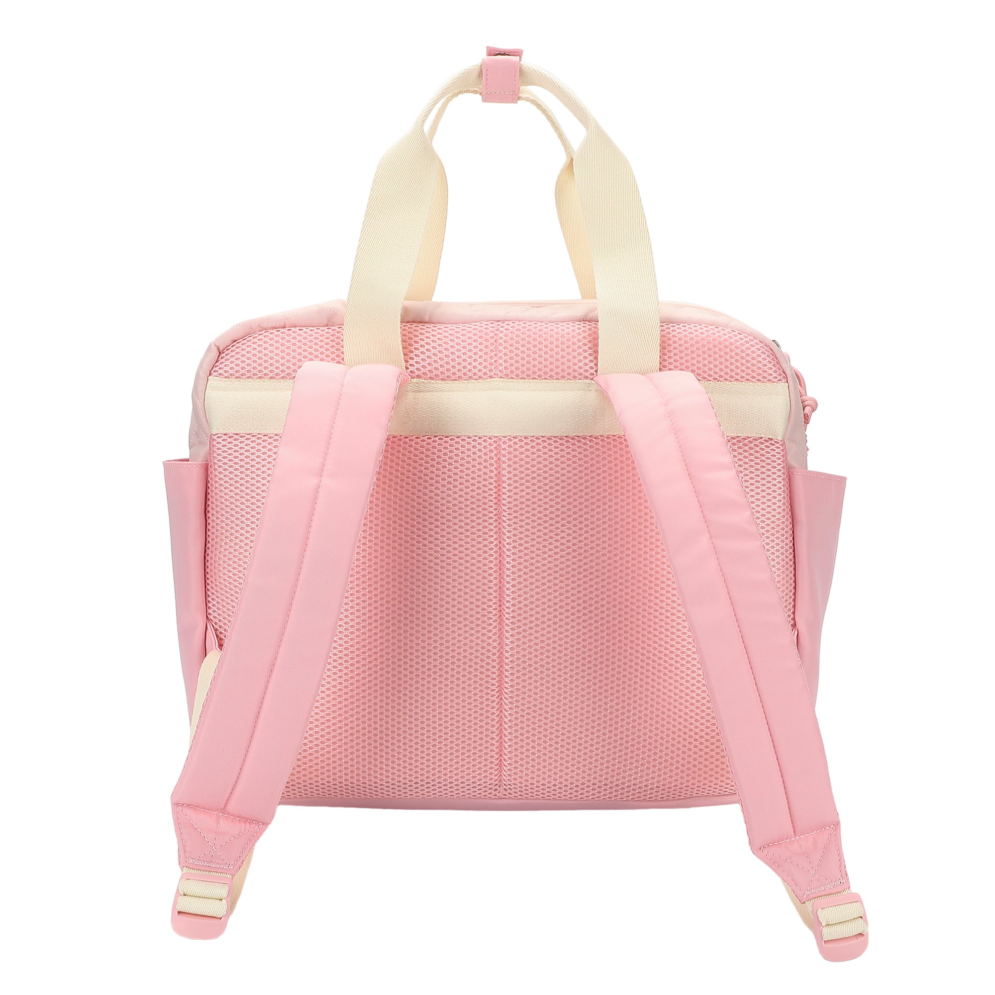 Super Mario Bros Pink Mini Backpack with Character Icons and Adjustable Straps