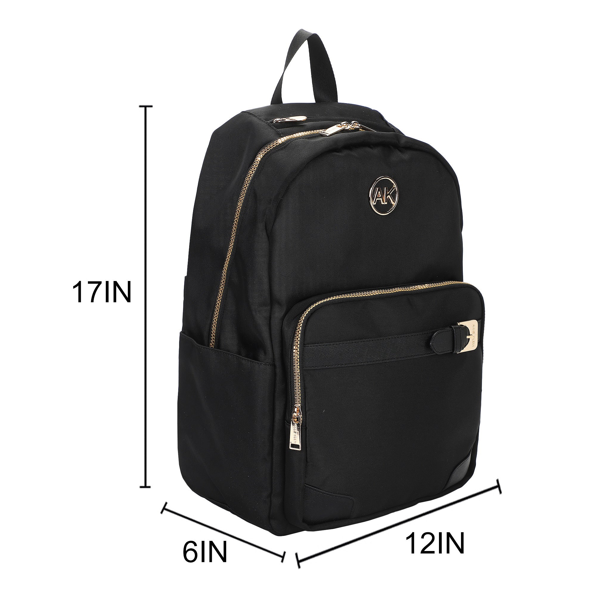 Anne Klein AK Adult Black 17” Backpack