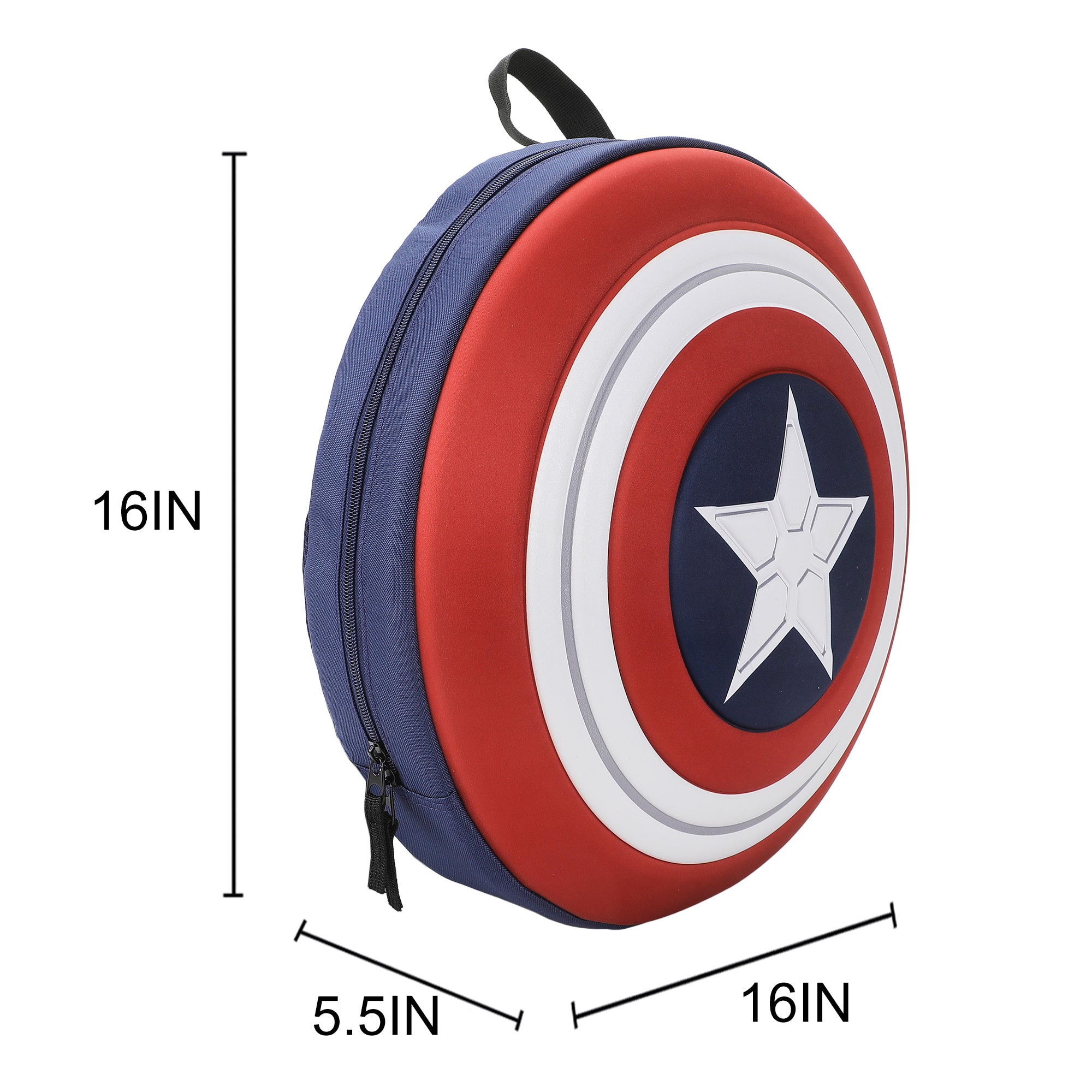 Captain America Brave New World Shield 16" Novelty Backpack