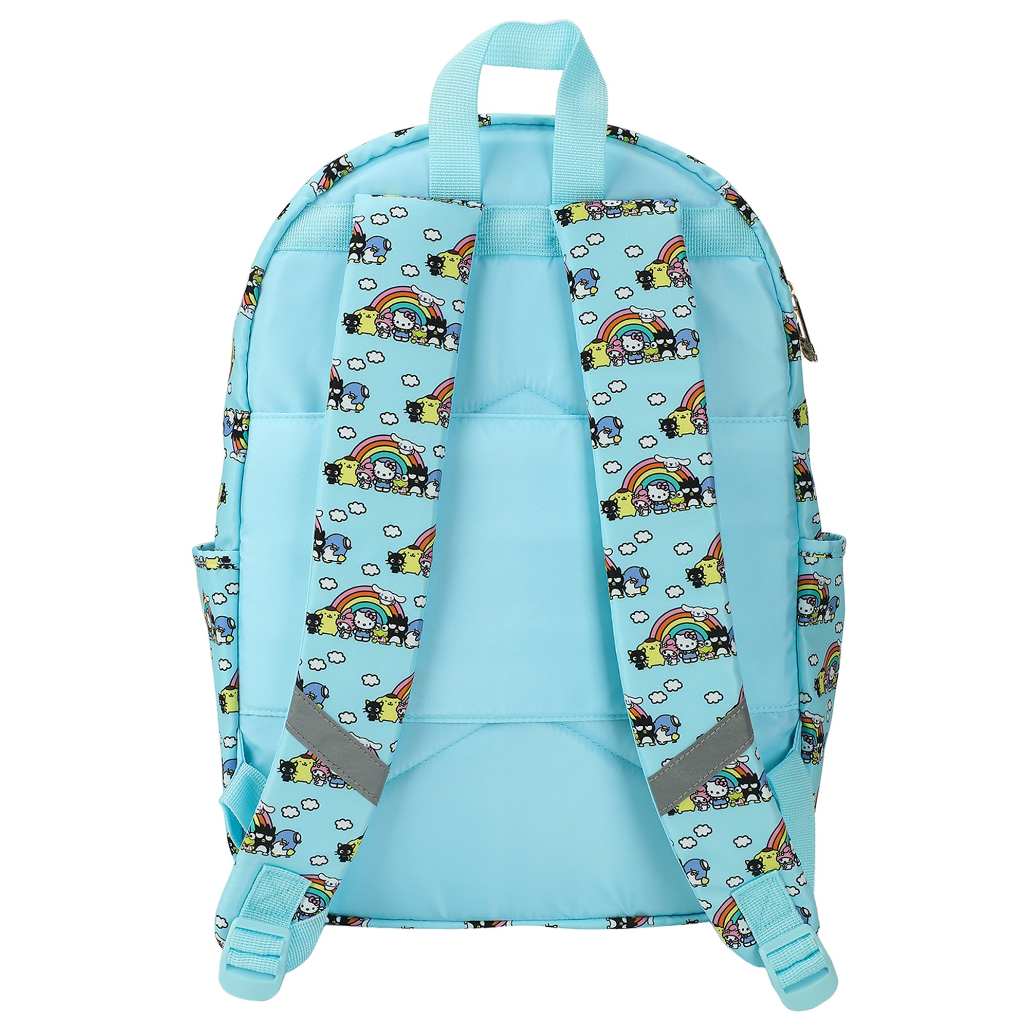 bioworld hello kitty backpack Hello Kitty And Friends Favorite Characters Adult 16.5" Nylon Travel B – Bioworld