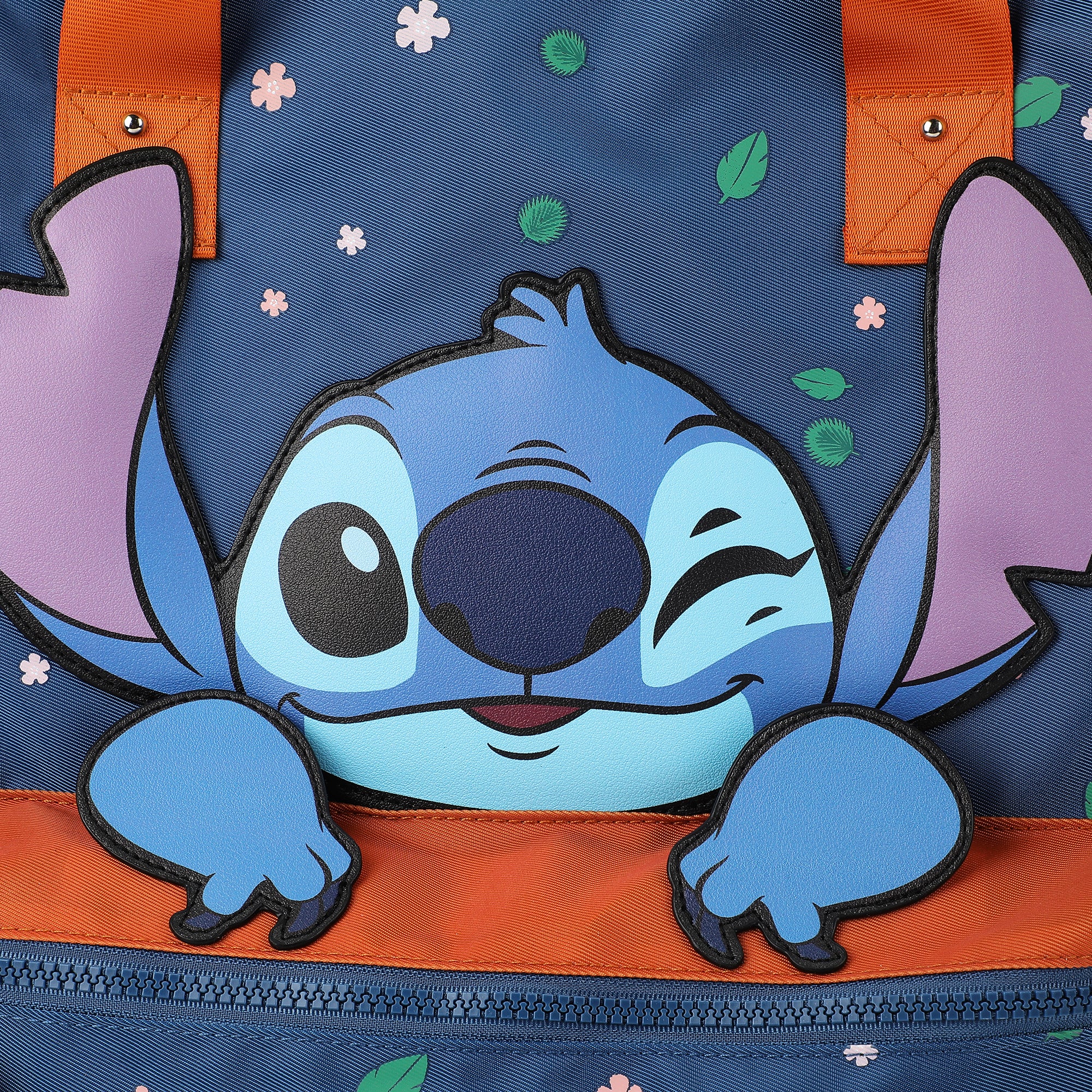 Disney Stitch Convertible Backpack and Crossbody Bag with Adjustable Straps