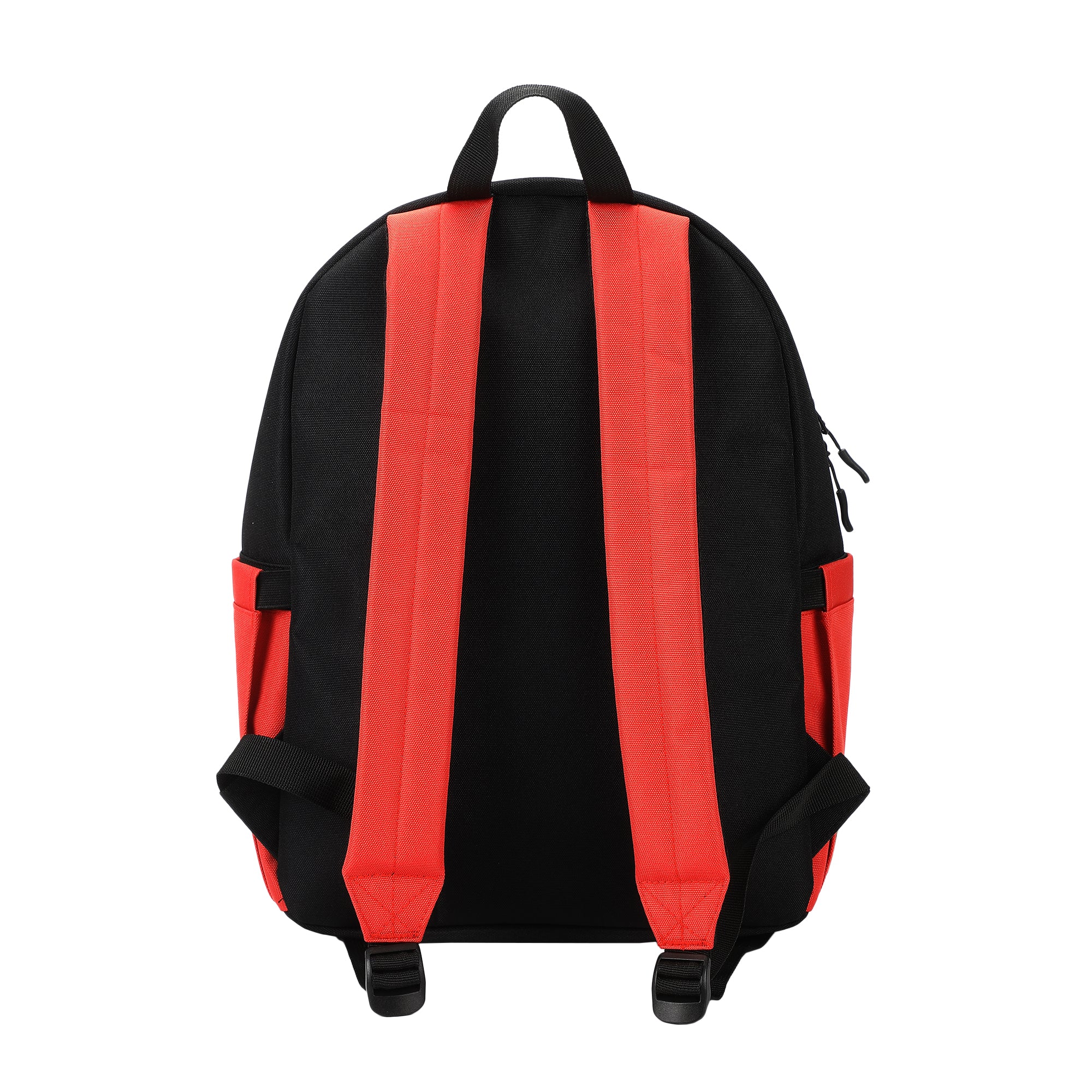 Disney Mickey Mouse Character Face 16.5" Adult Black & Orange  Backpack