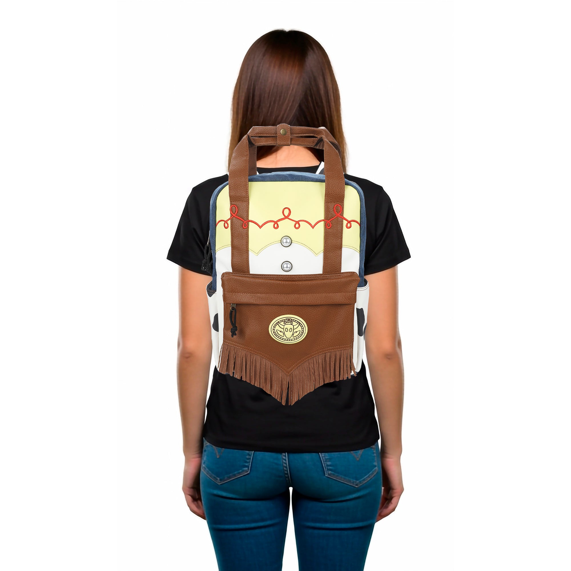 Toy Story Jessie-Inspired 17” Adult Top Handle Backpack