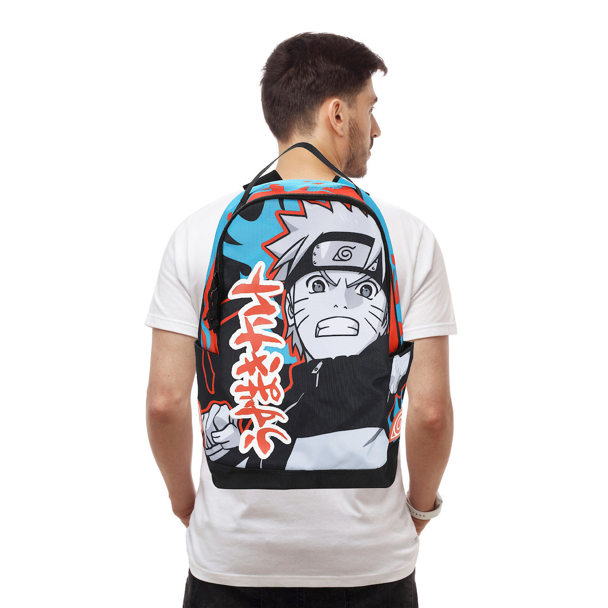 Naruto Shippuden Naruto & Kanji 18.5" Adult Backpack