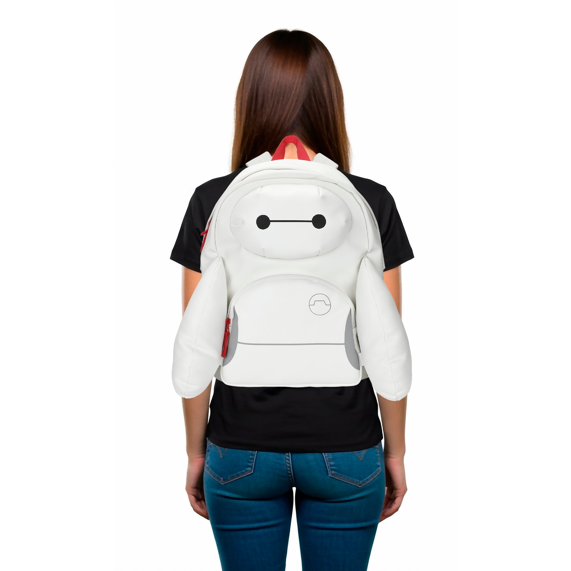 Big Hero 6 Baymax White 17” Adult Novelty Character Backpack