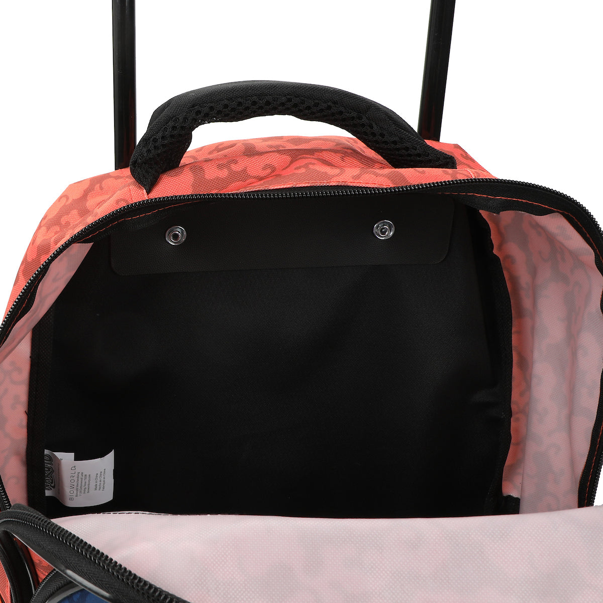 Naruto Anime Characters Youth 16" Orange Rolling Backpack