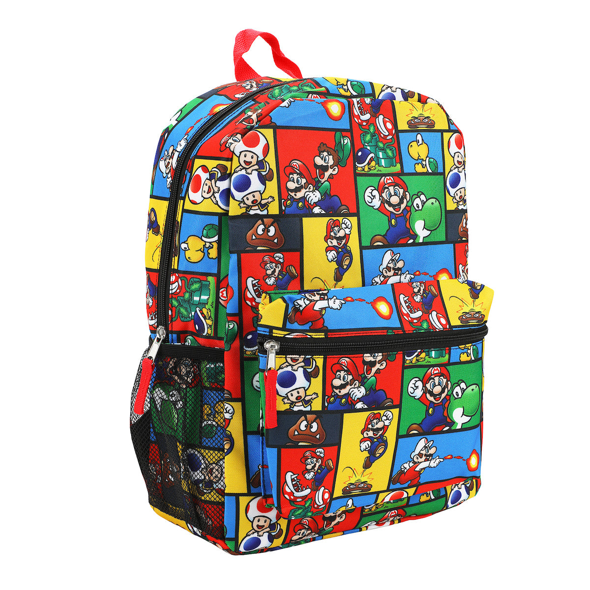 Super Mario Brothers All-Over Print 18" Backpack