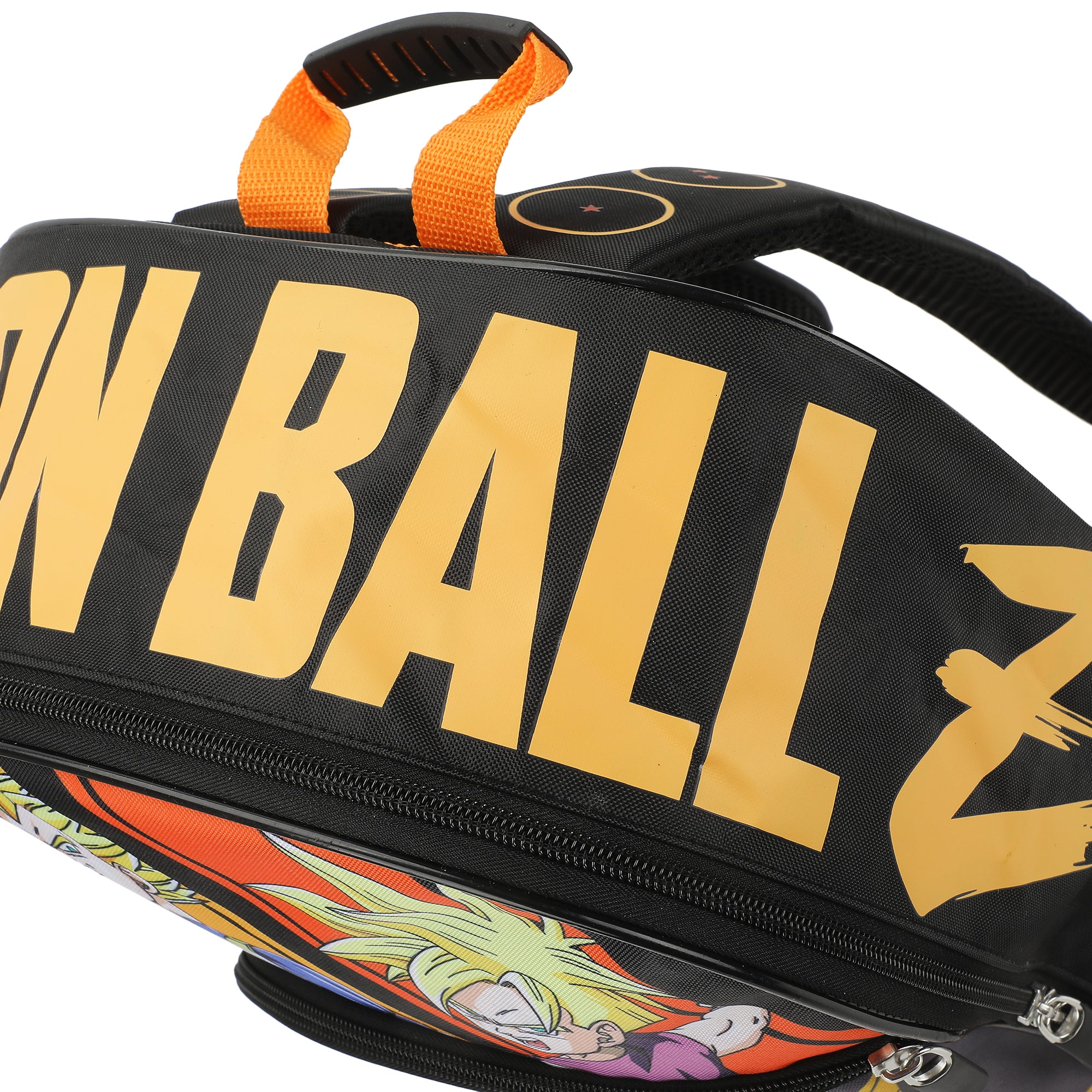 Dragon Ball Z Super Saiyan Character Panels 16" kids boys Backpack
