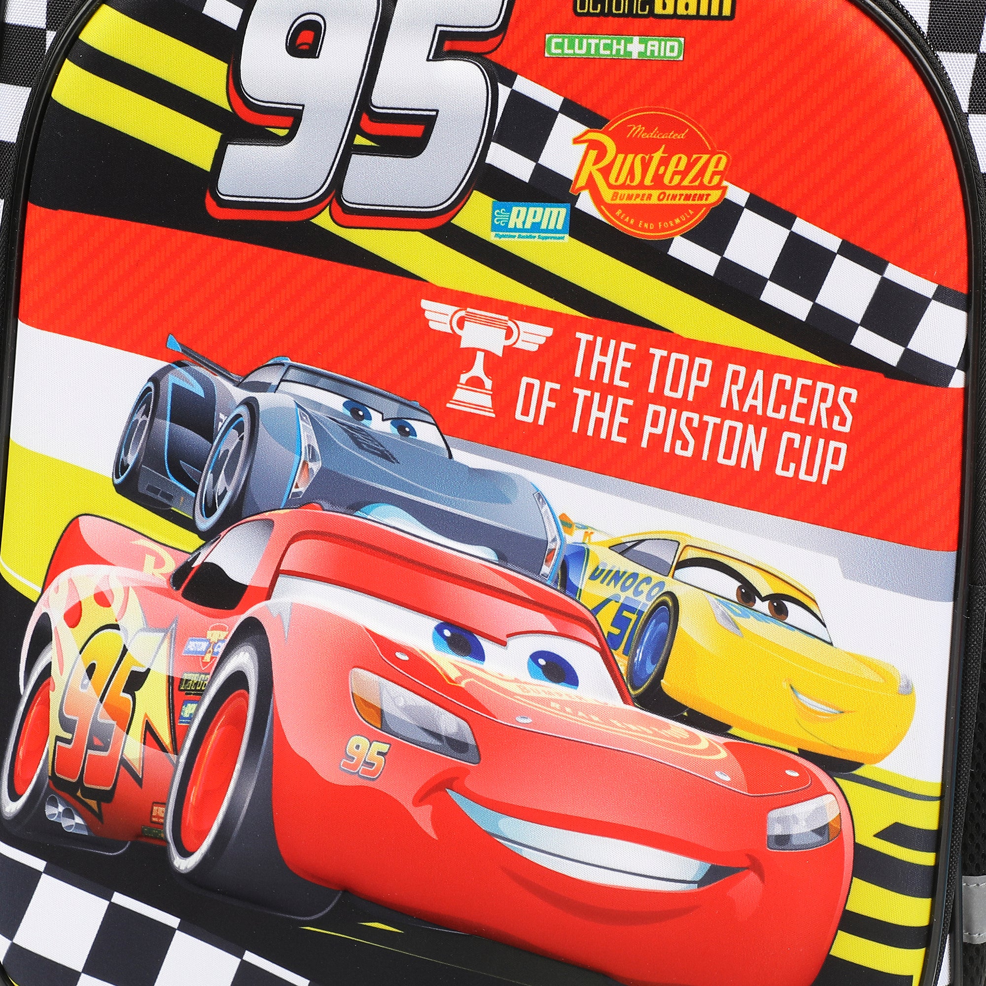 Pixar Cars Lightning McQueen 95 16" Rolling Travel Backpack