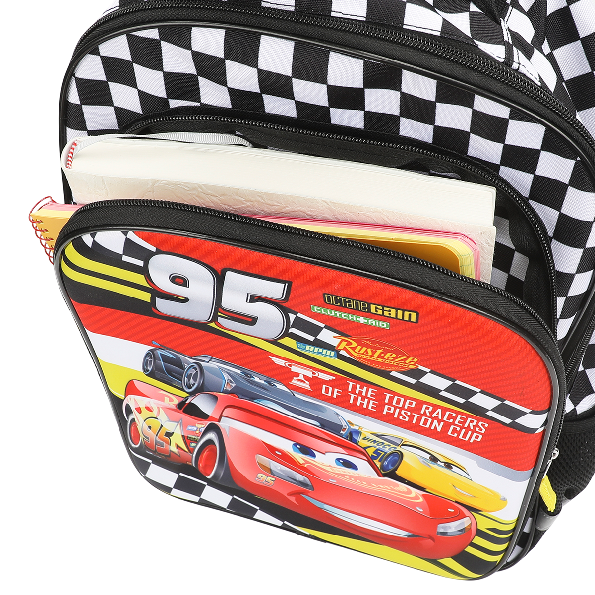 Pixar Cars Lightning McQueen 95 16" Rolling Travel Backpack